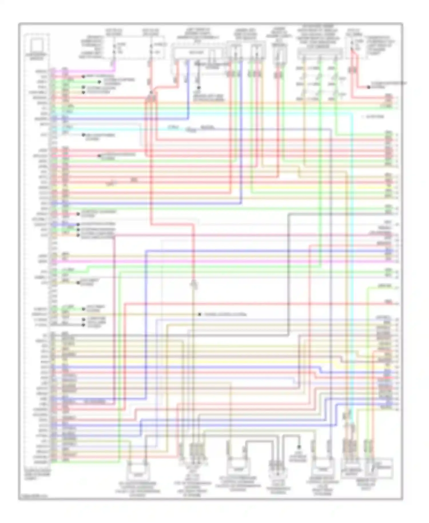 TL Acura IV facelift (2011-2014): Wiring diagram engine performance 3.7l (1 of 6)