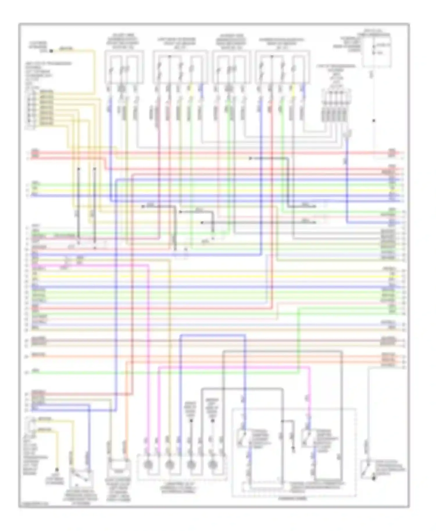 TL Acura IV facelift (2011-2014): Wiring diagram engine performance 3.7l (3 of 6)