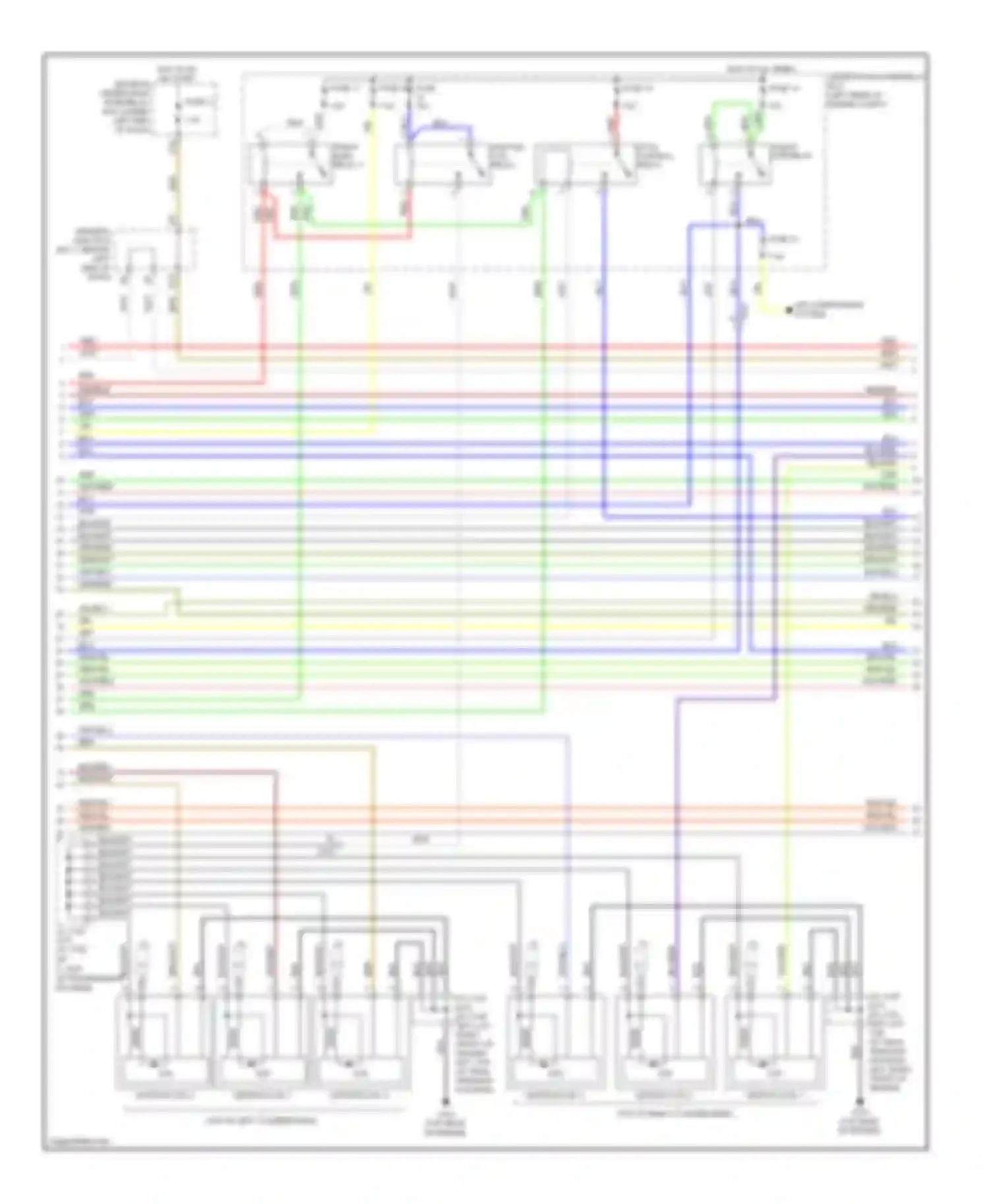 TL Acura IV facelift (2011-2014): Wiring diagram engine performance 3.7l (4 of 6)