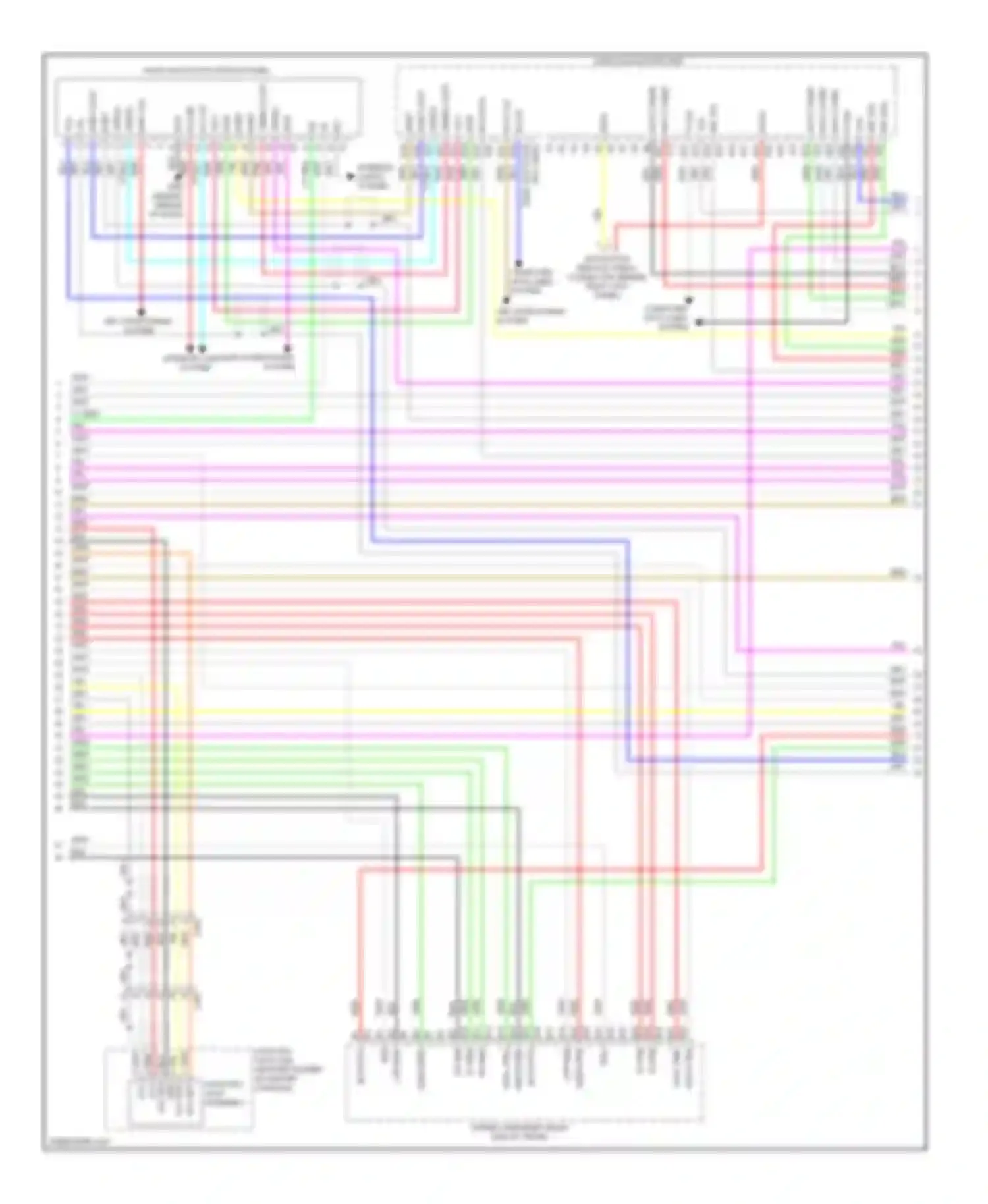 TL Acura IV facelift (2011-2014): Navigation circuit (2 of 5)