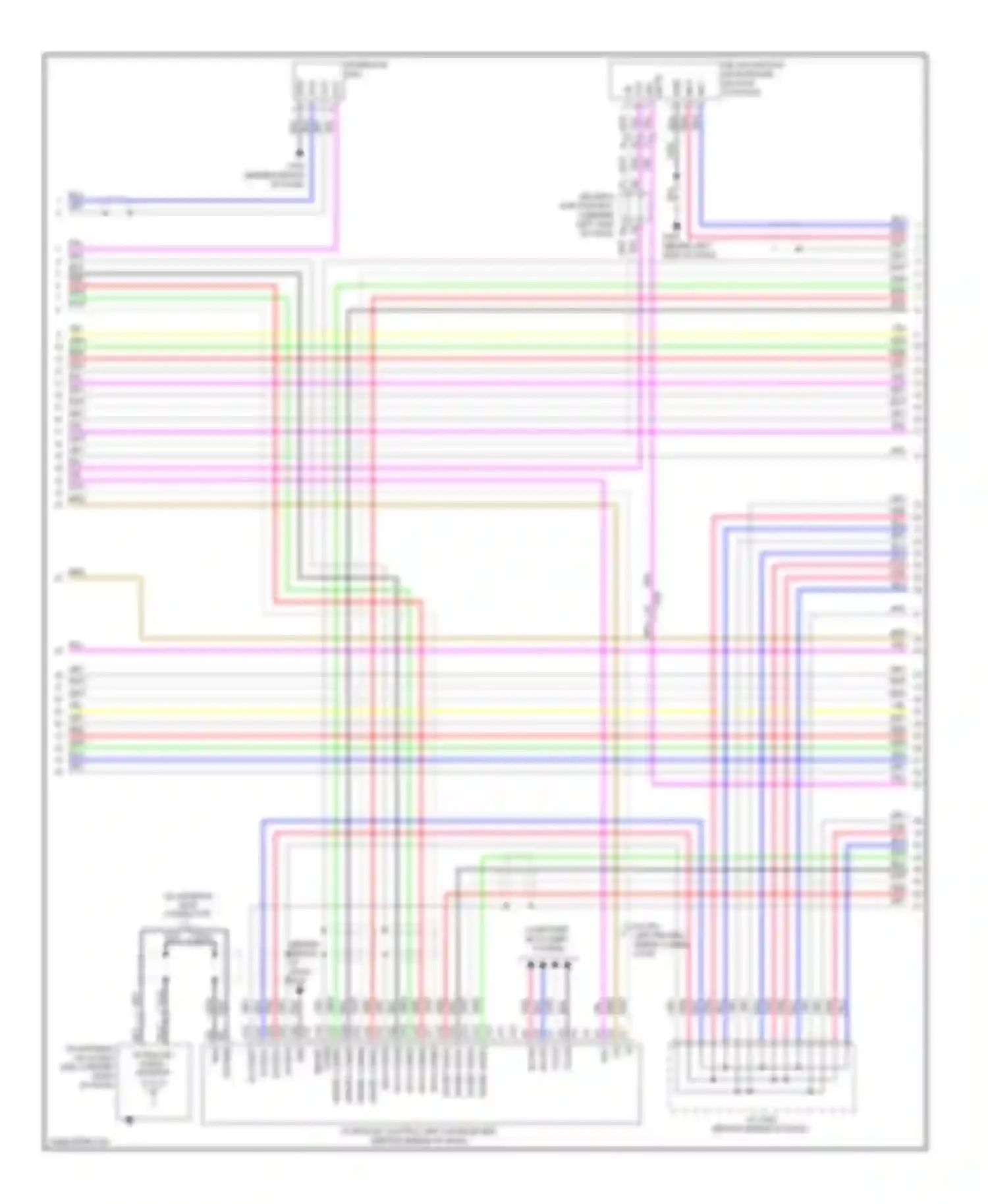 TL Acura IV facelift (2011-2014): Navigation circuit (3 of 5)
