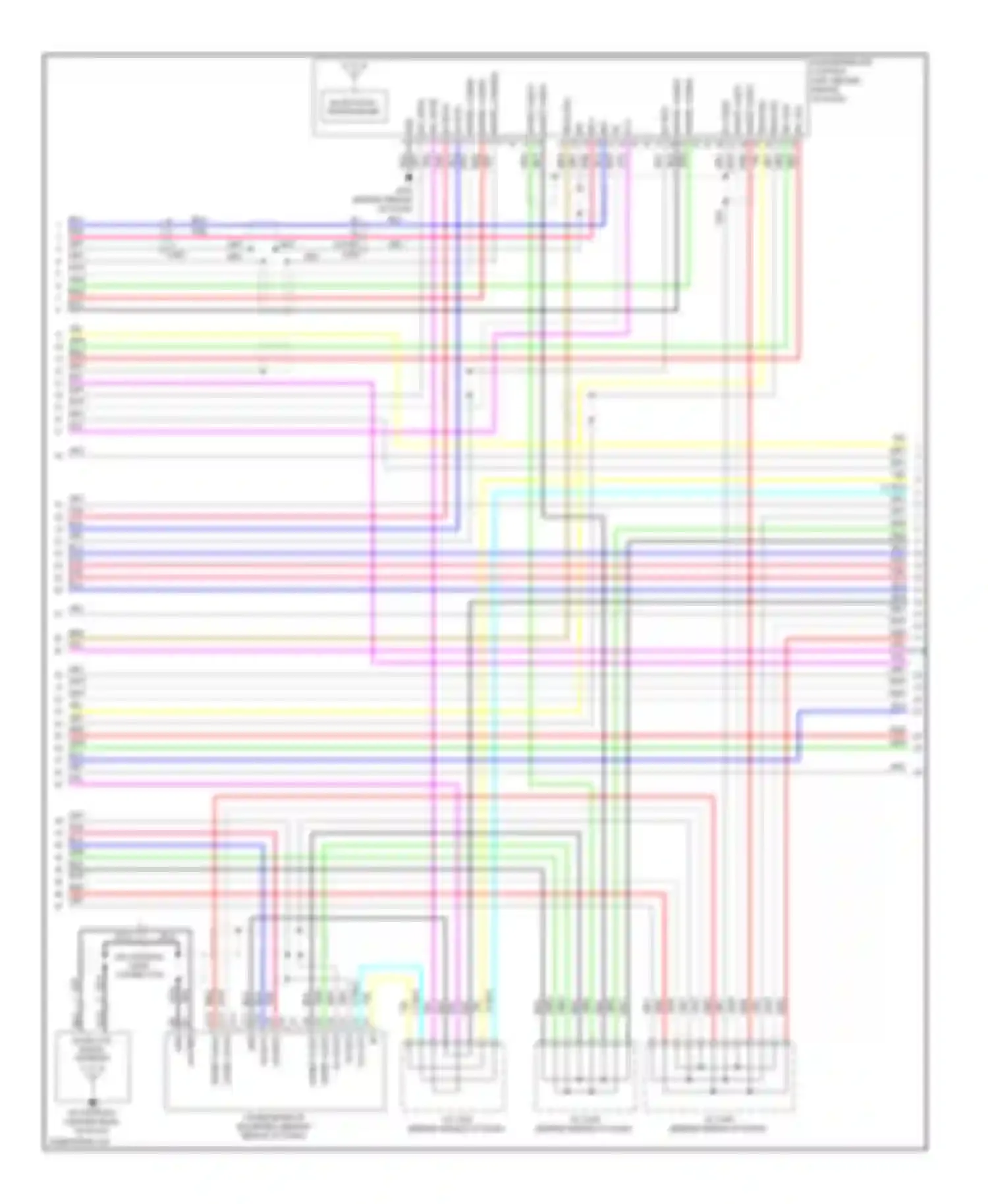 TL Acura IV facelift (2011-2014): Navigation circuit (4 of 5)