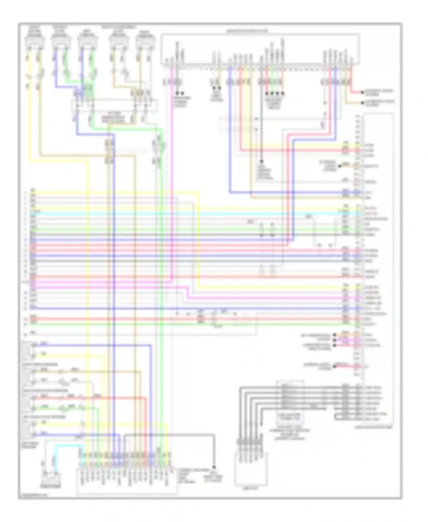 TL Acura IV facelift (2011-2014): Navigation circuit (5 of 5)