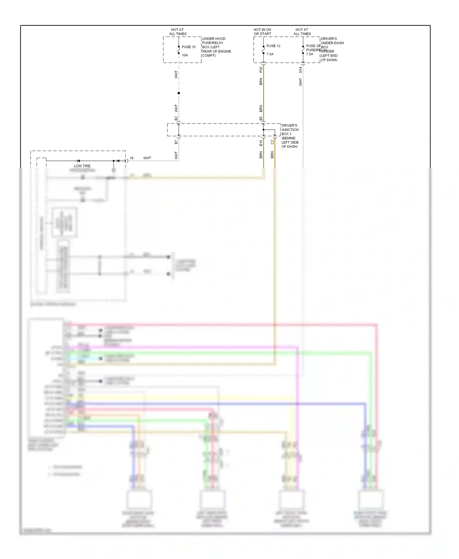 Wiring diagram blu for Acura TL IV facelift (2011-2014) (112 of 113)