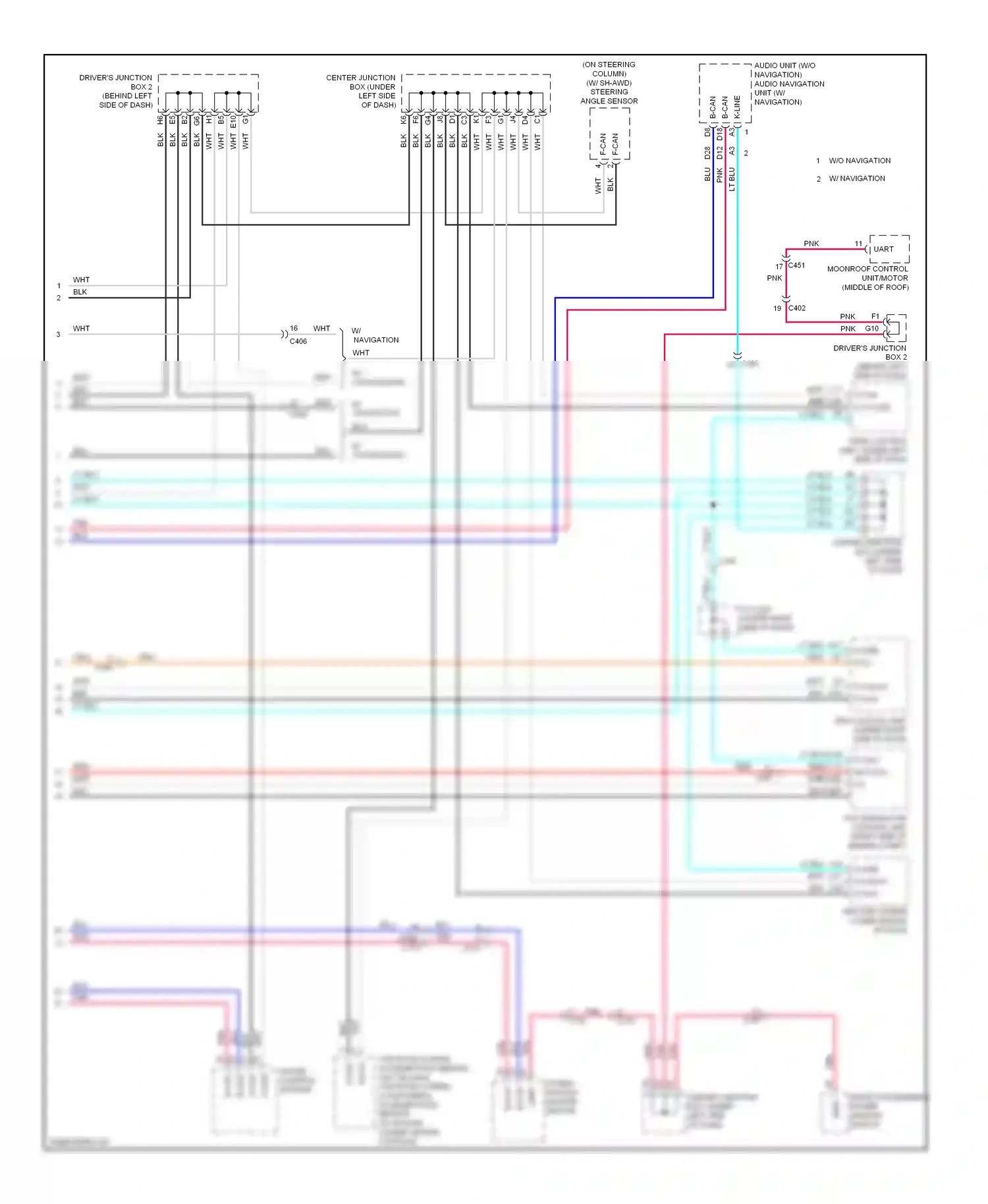 Wiring diagram blu for Acura TL IV facelift (2011-2014) (25 of 113)