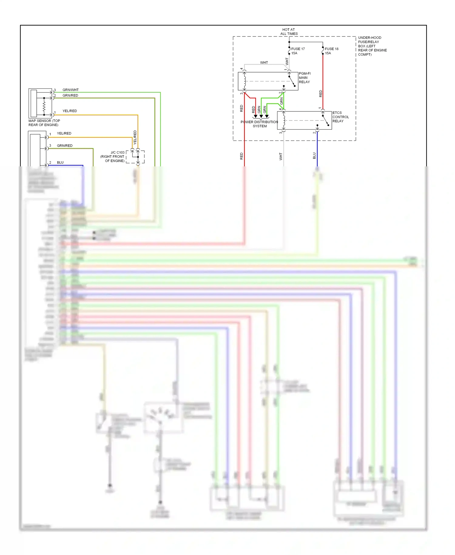 Wiring diagram computer data lines system for Acura TL IV facelift (2011-2014) (14 of 72)