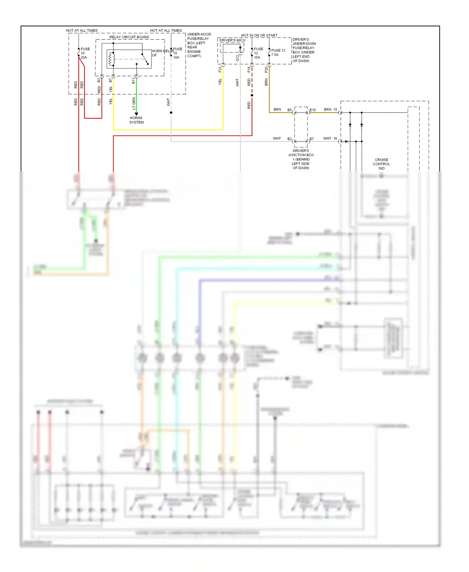 Wiring diagram computer data lines system for Acura TL IV facelift (2011-2014) (15 of 72)