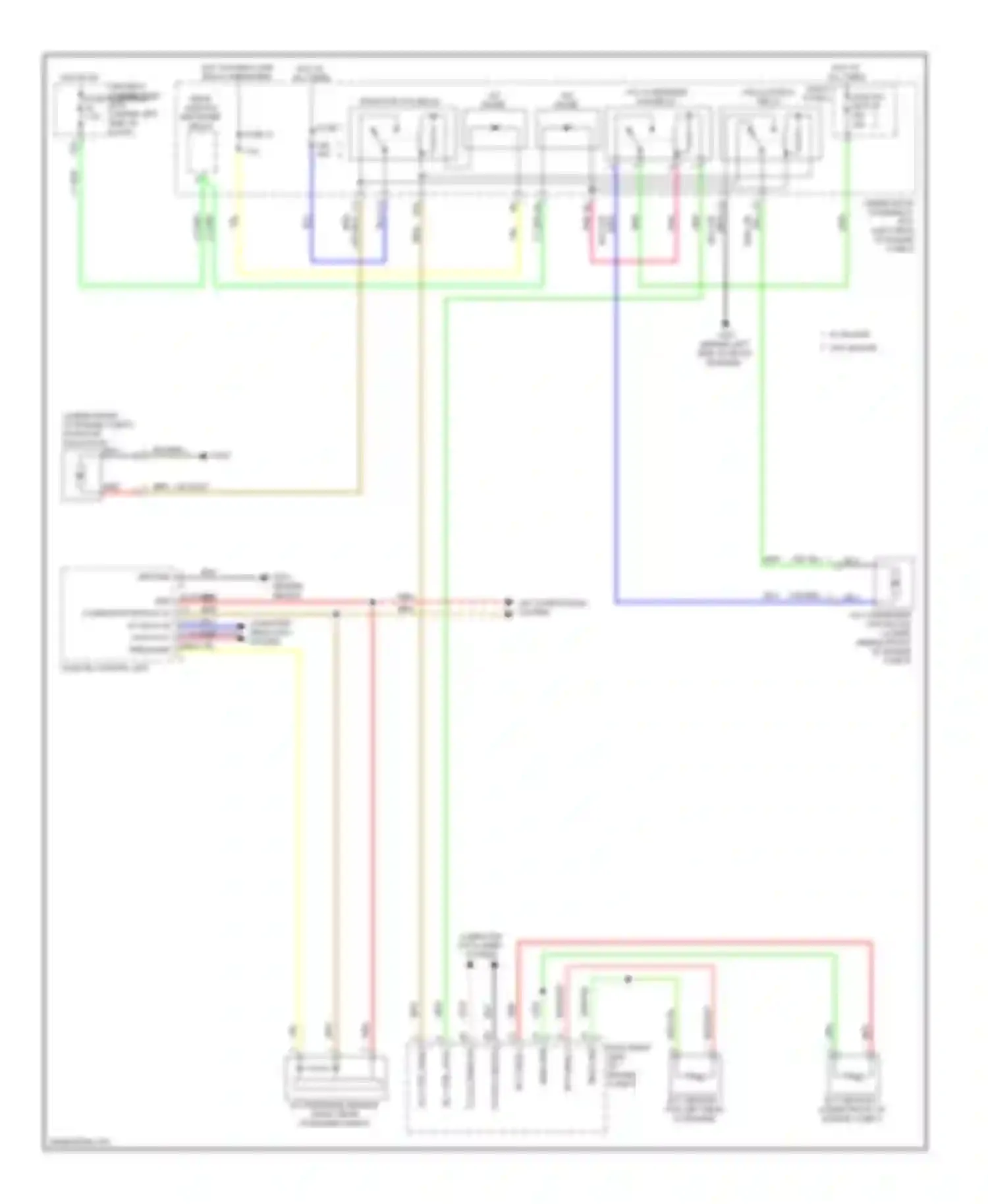 TL Acura IV (2008-2011): Cooling fan circuit
