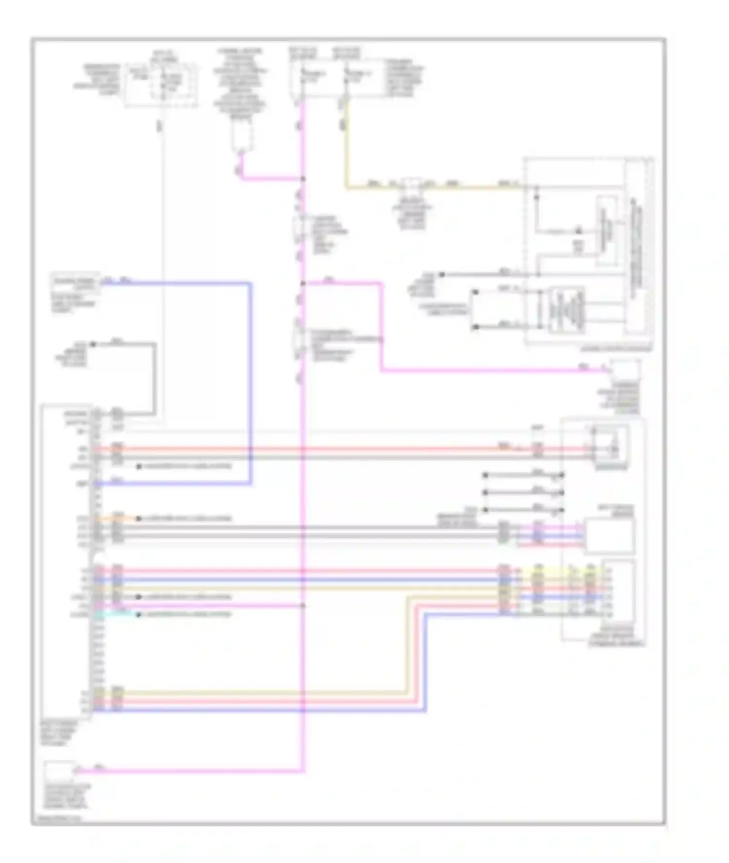 TL Acura IV (2008-2011): Electronic power steering circuit