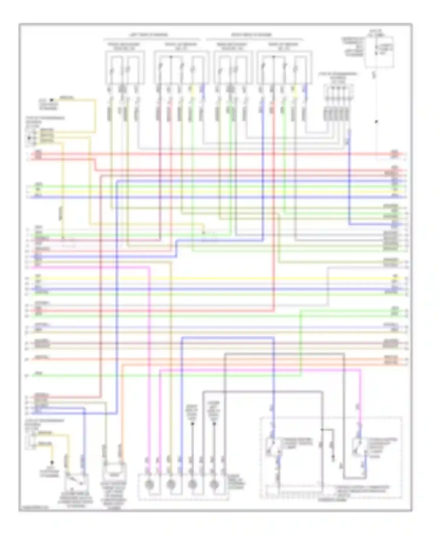 TL Acura IV (2008-2011): Wiring diagram engine performance 3.7l (3 of 6)