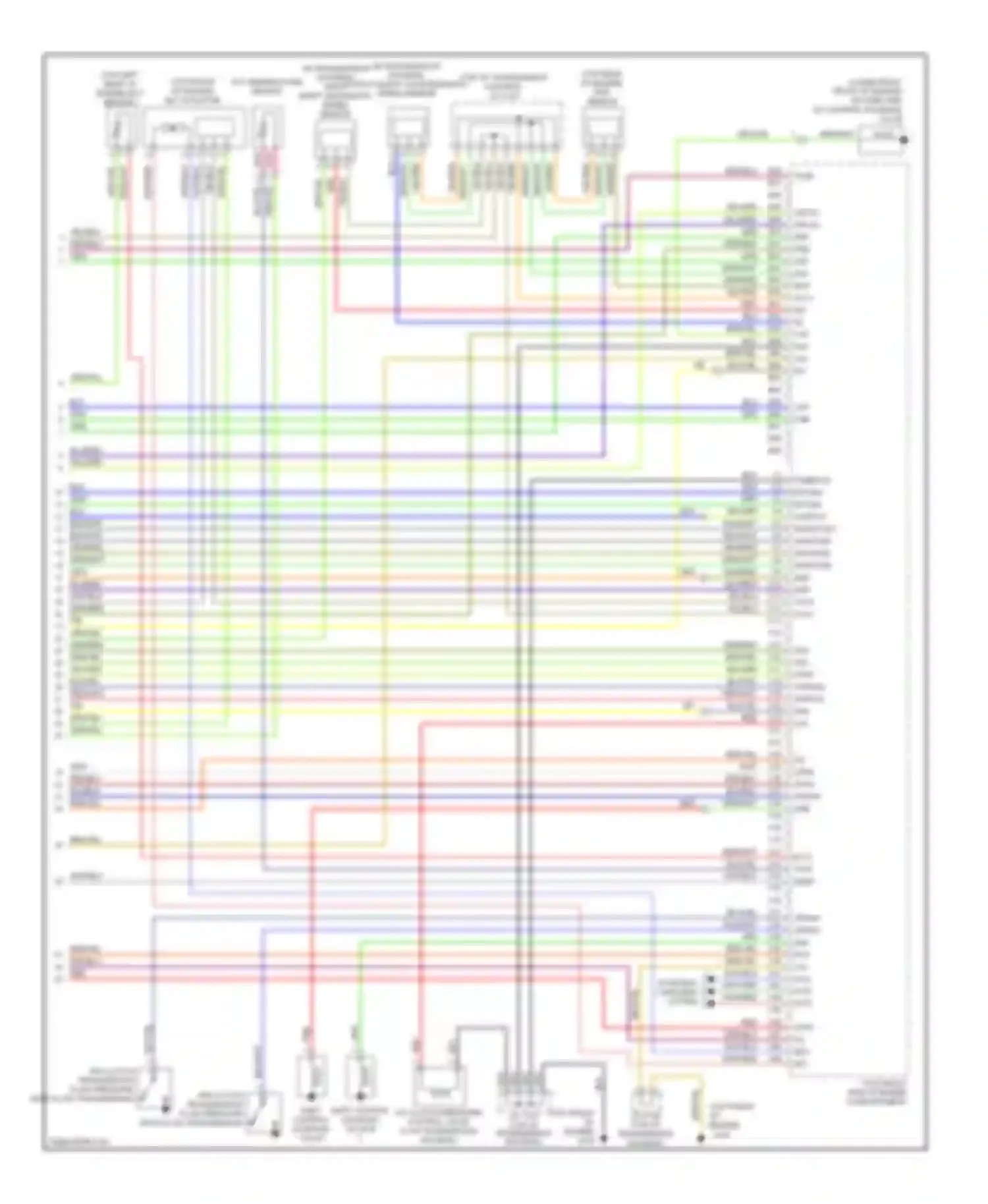 TL Acura IV (2008-2011): Wiring diagram engine performance 3.7l (6 of 6)