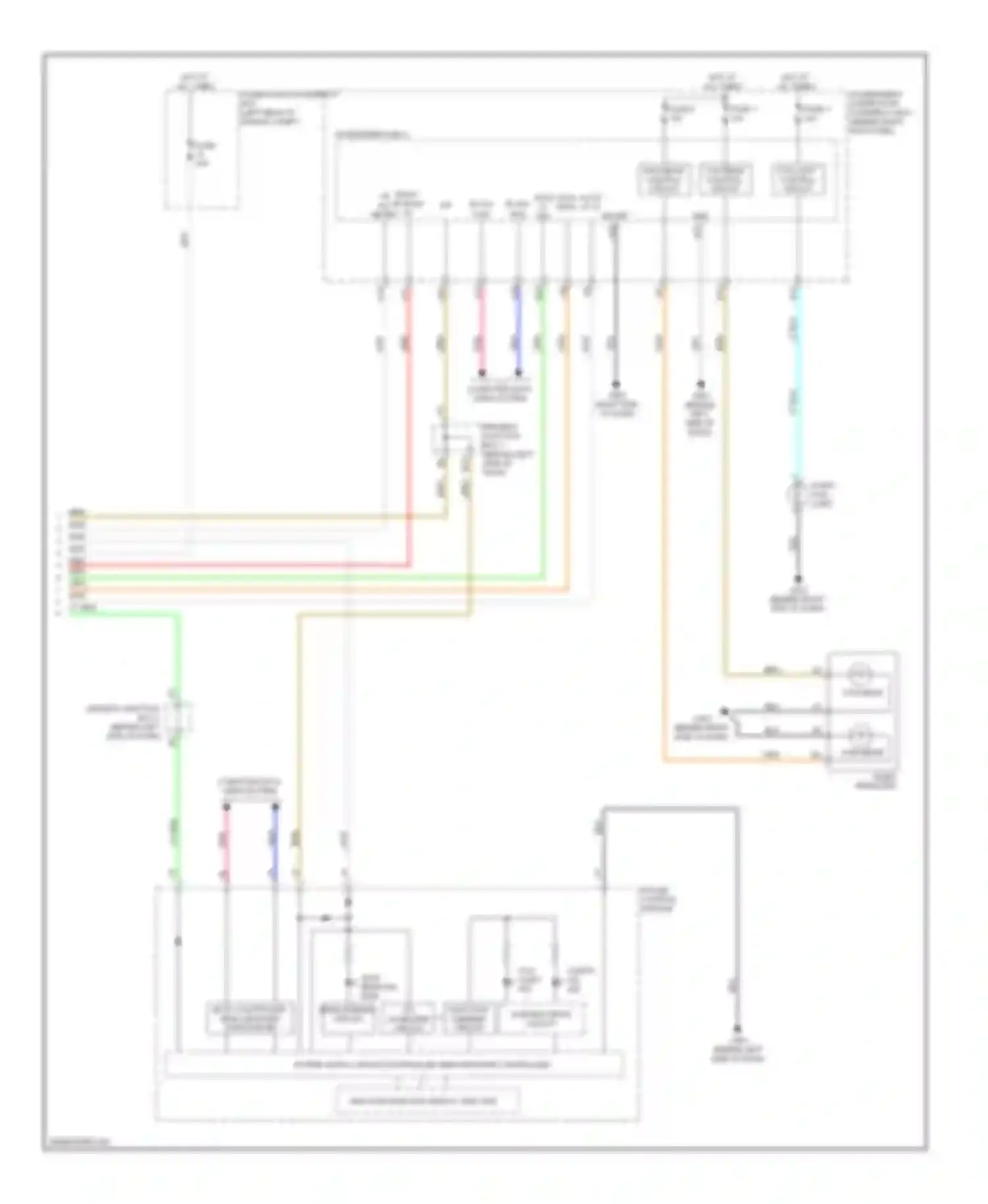 TL Acura IV (2008-2011): Headlights circuit (2 of 2)