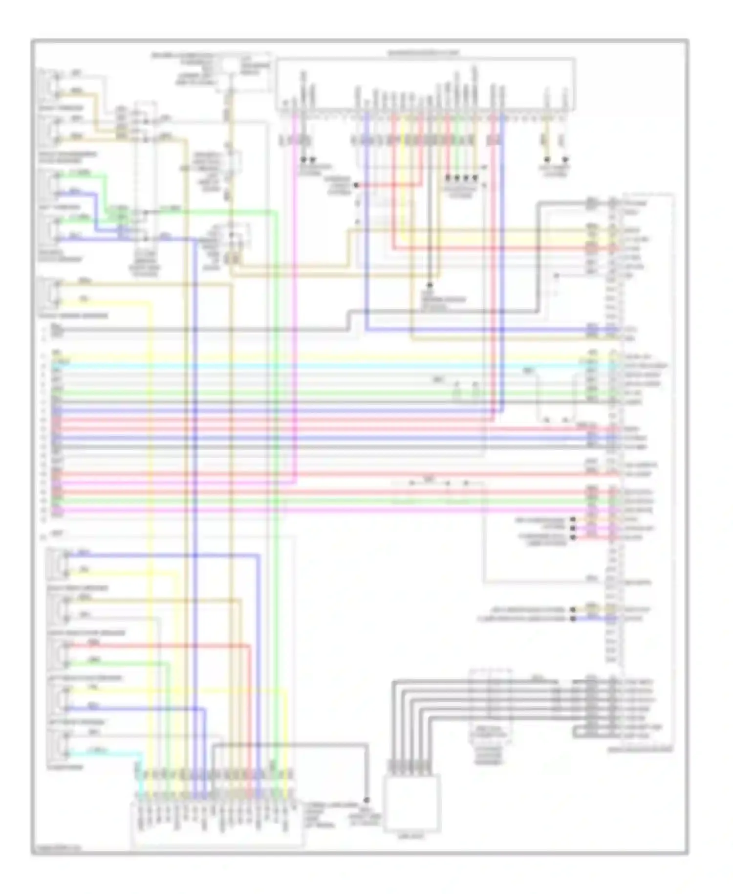 TL Acura IV (2008-2011): Navigation circuit (5 of 5)