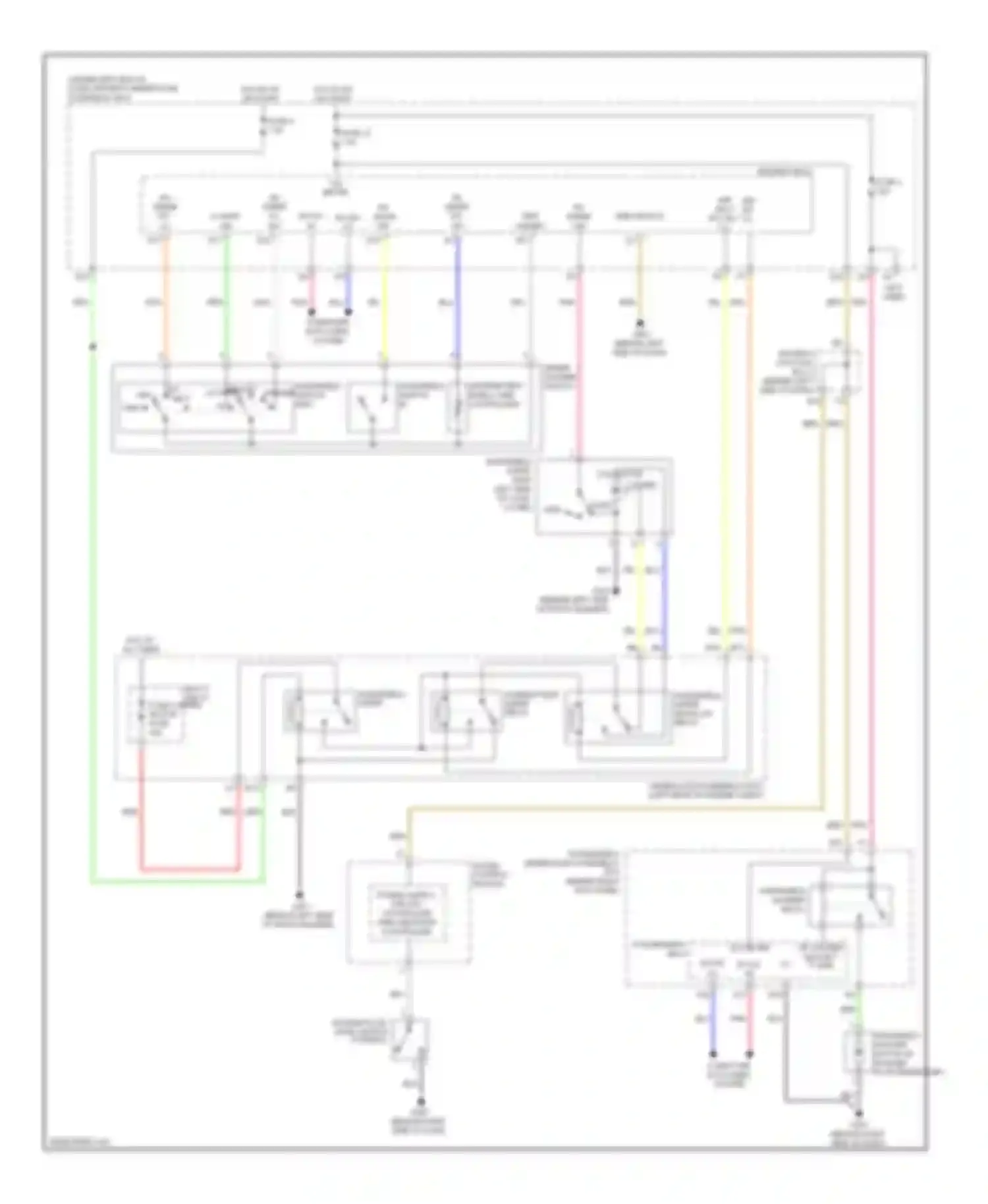 TL Acura IV (2008-2011): Wiper/washer circuit