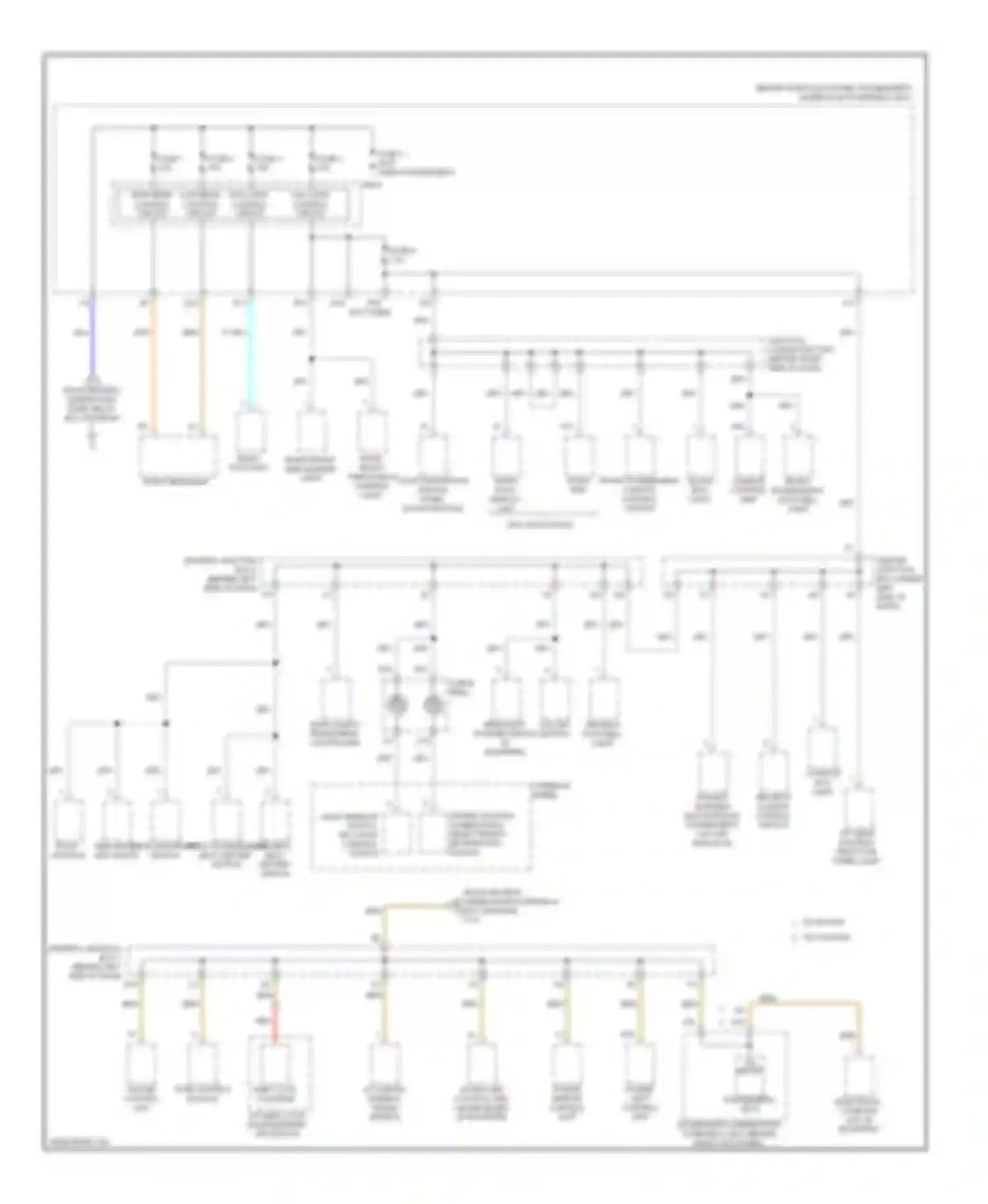 Wiring diagram automatic dimming inside mirror for Acura TL IV (2008-2011) (3 of 4)