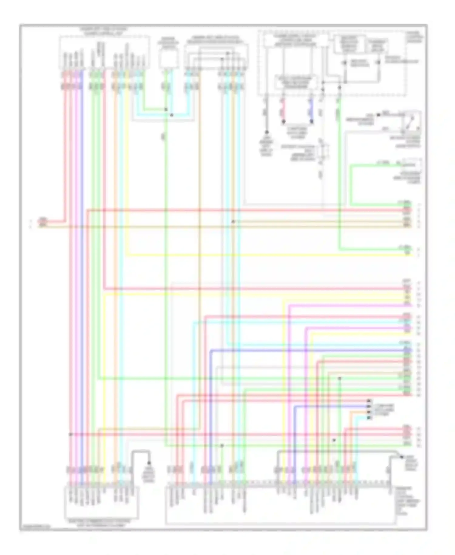 Wiring diagram gauge control for Acura TL IV (2008-2011) (1 of 1)