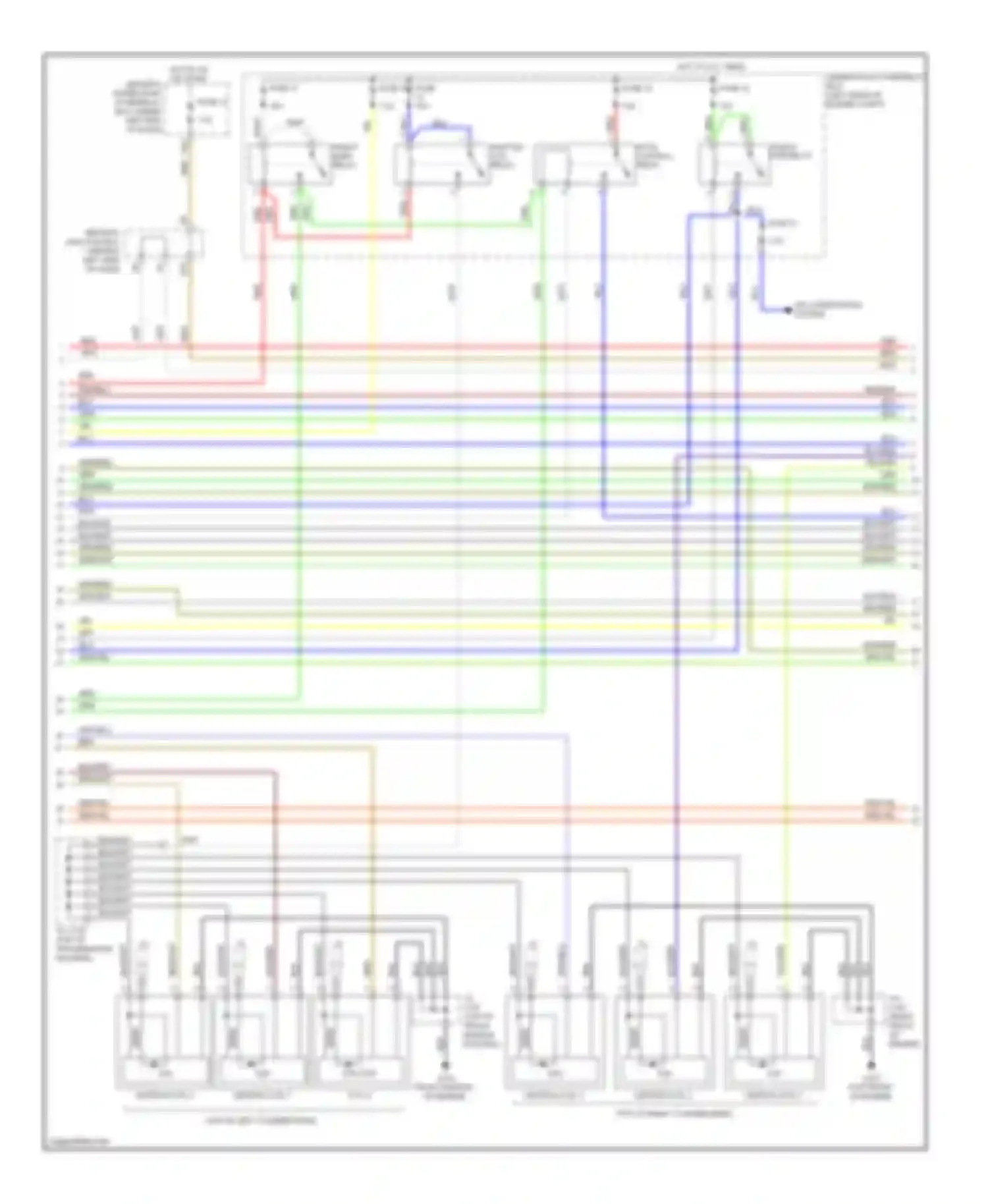 Wiring diagram ignition coil 5 for Acura TL IV (2008-2011) (2 of 3)