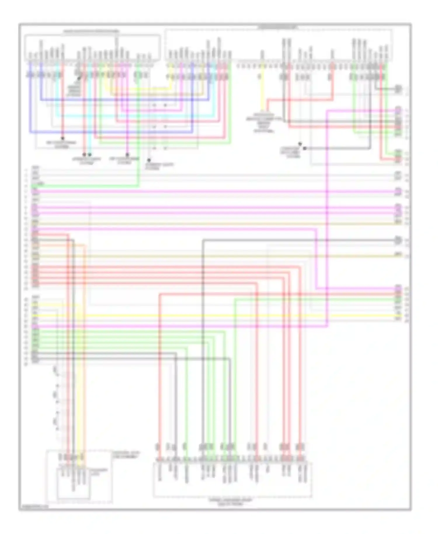Wiring diagram ill-lcd for Acura TL IV (2008-2011) (1 of 3)