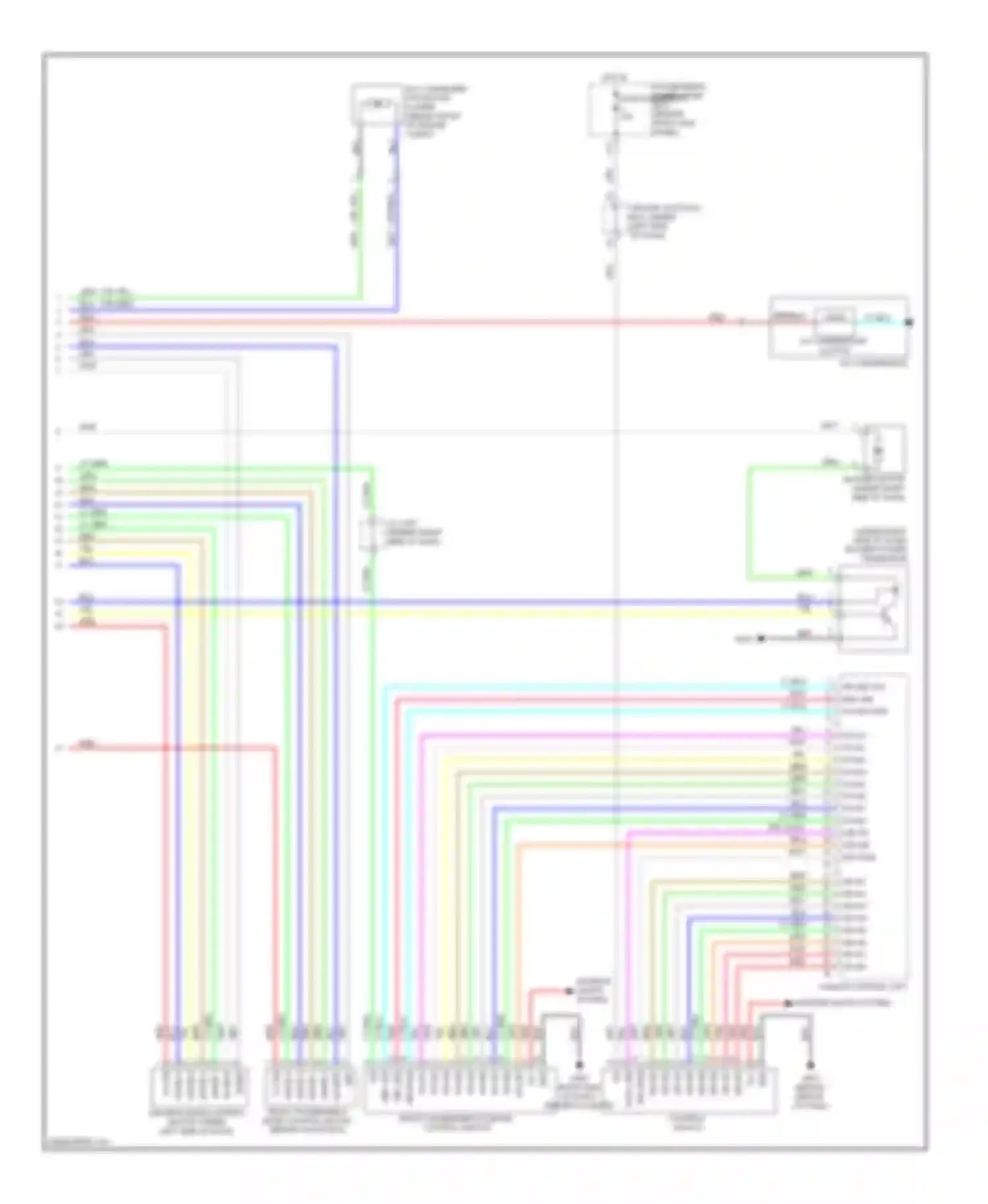 Wiring diagram m-def for Acura TL IV (2008-2011) (1 of 1)