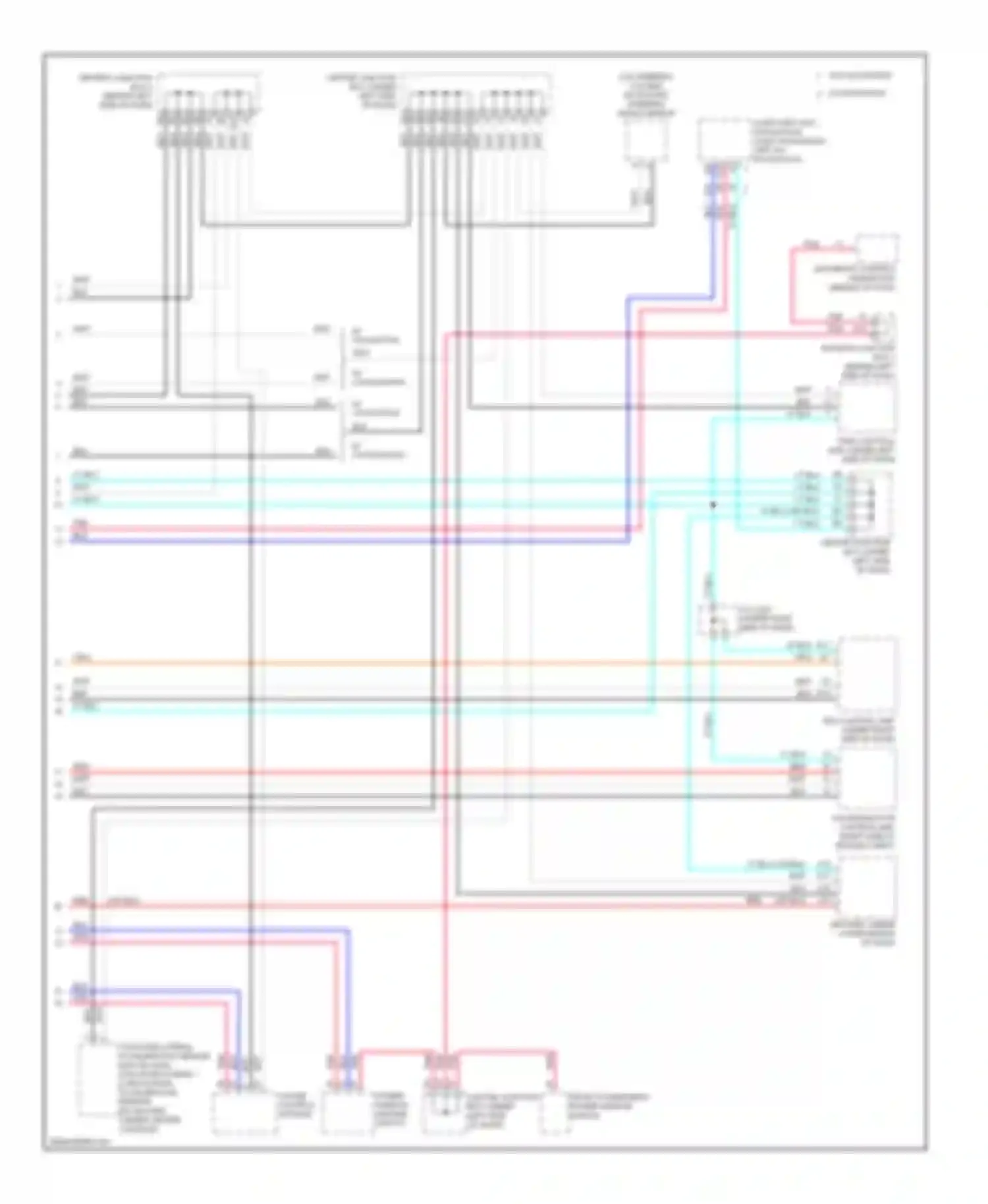 Wiring diagram red for Acura TL IV (2008-2011) (12 of 98)