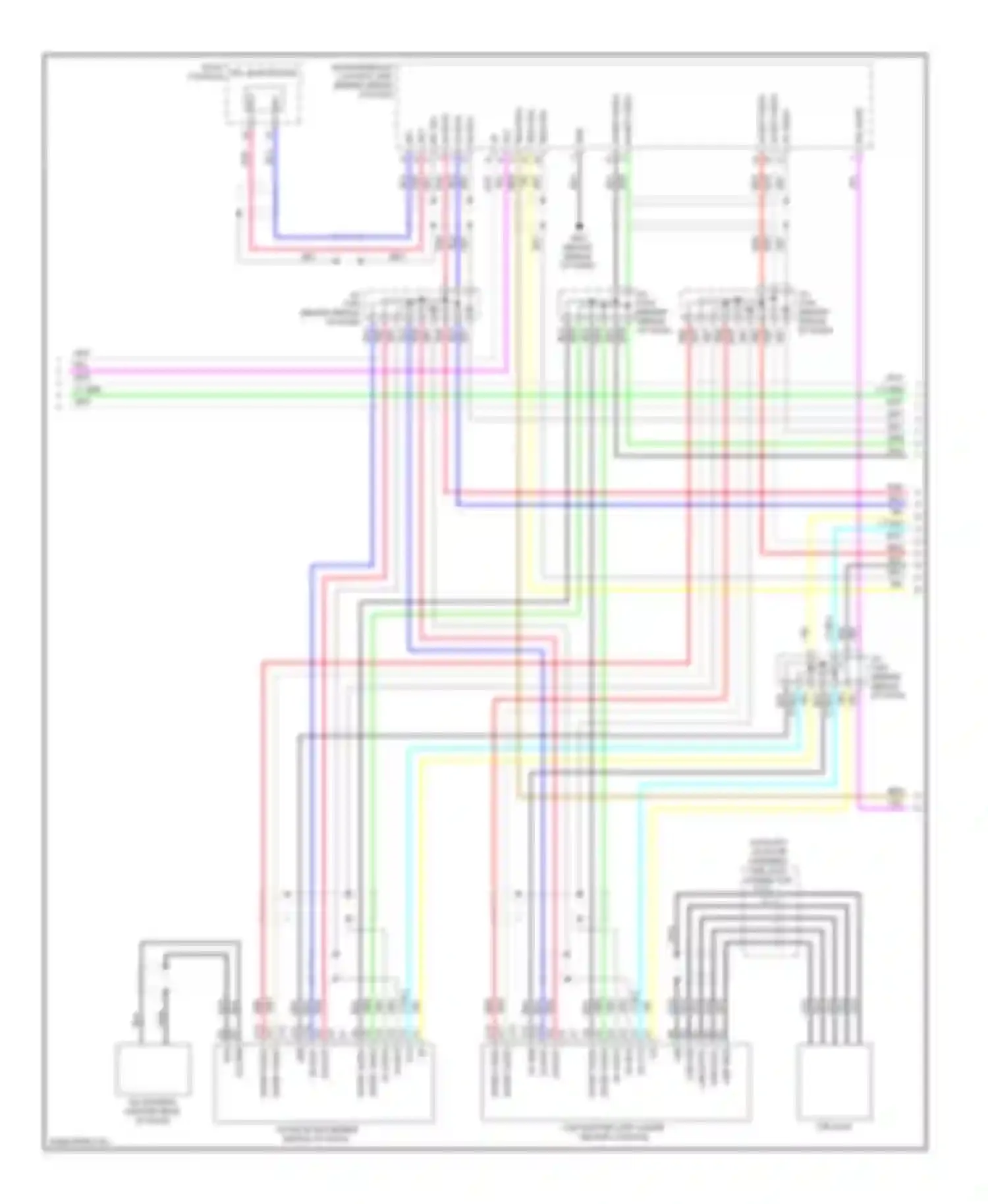 Wiring diagram usb vbus for Acura TL IV (2008-2011) (1 of 1)