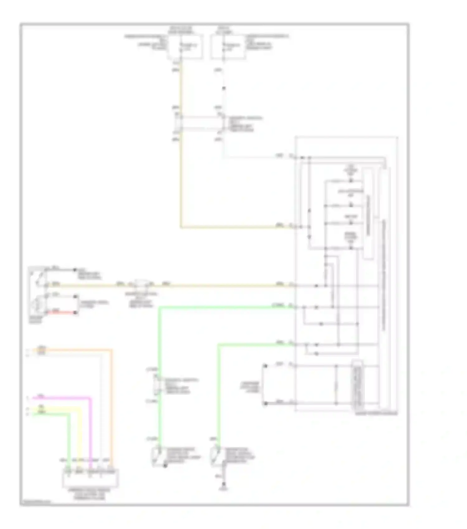 Wiring diagram vsa system ind for Acura TL IV (2008-2011) (1 of 2)