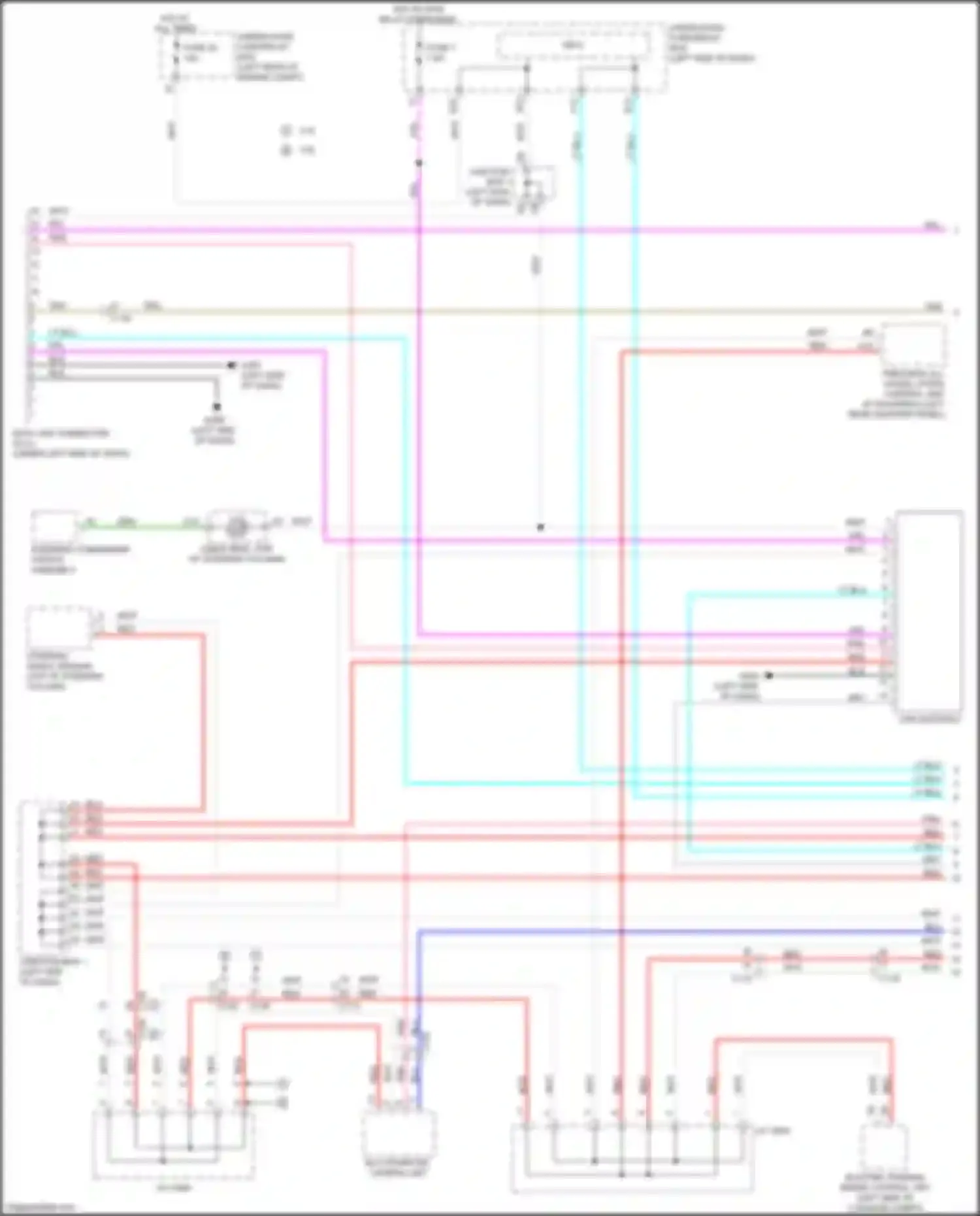 TLX Acura I facelift (2017-2020): Computer data lines circuit (1 of 4)