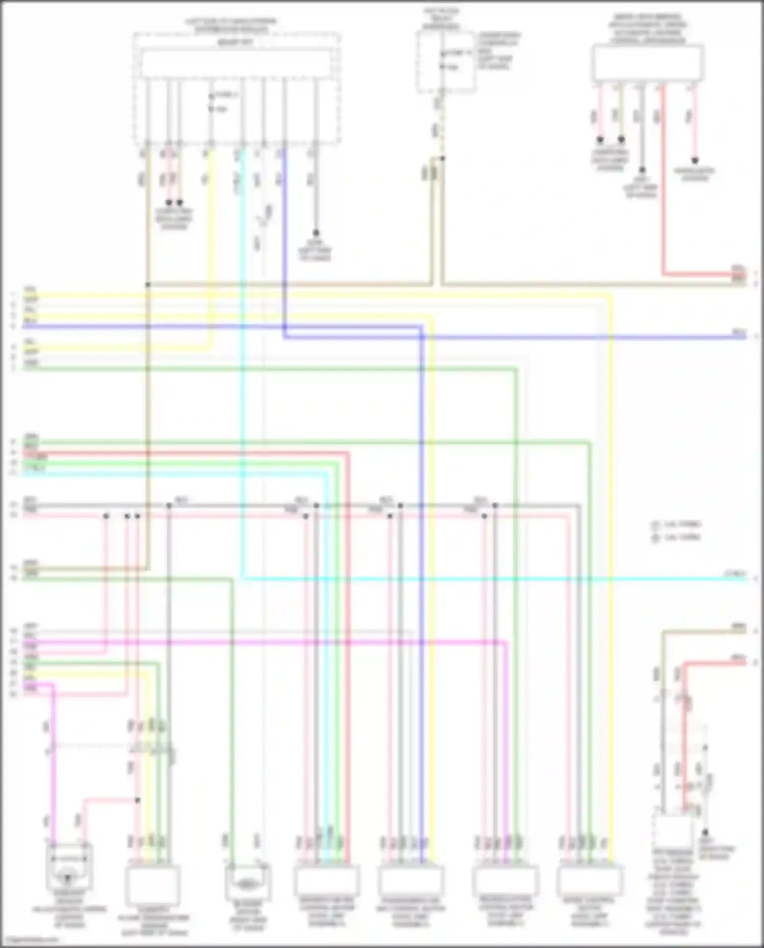 TLX Acura II (2020-2024): Automatic a/c circuit (2 of 4)