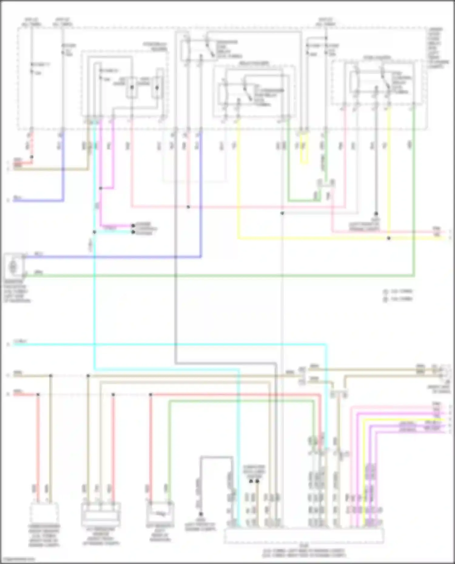 TLX Acura II (2020-2024): Automatic a/c circuit (3 of 4)
