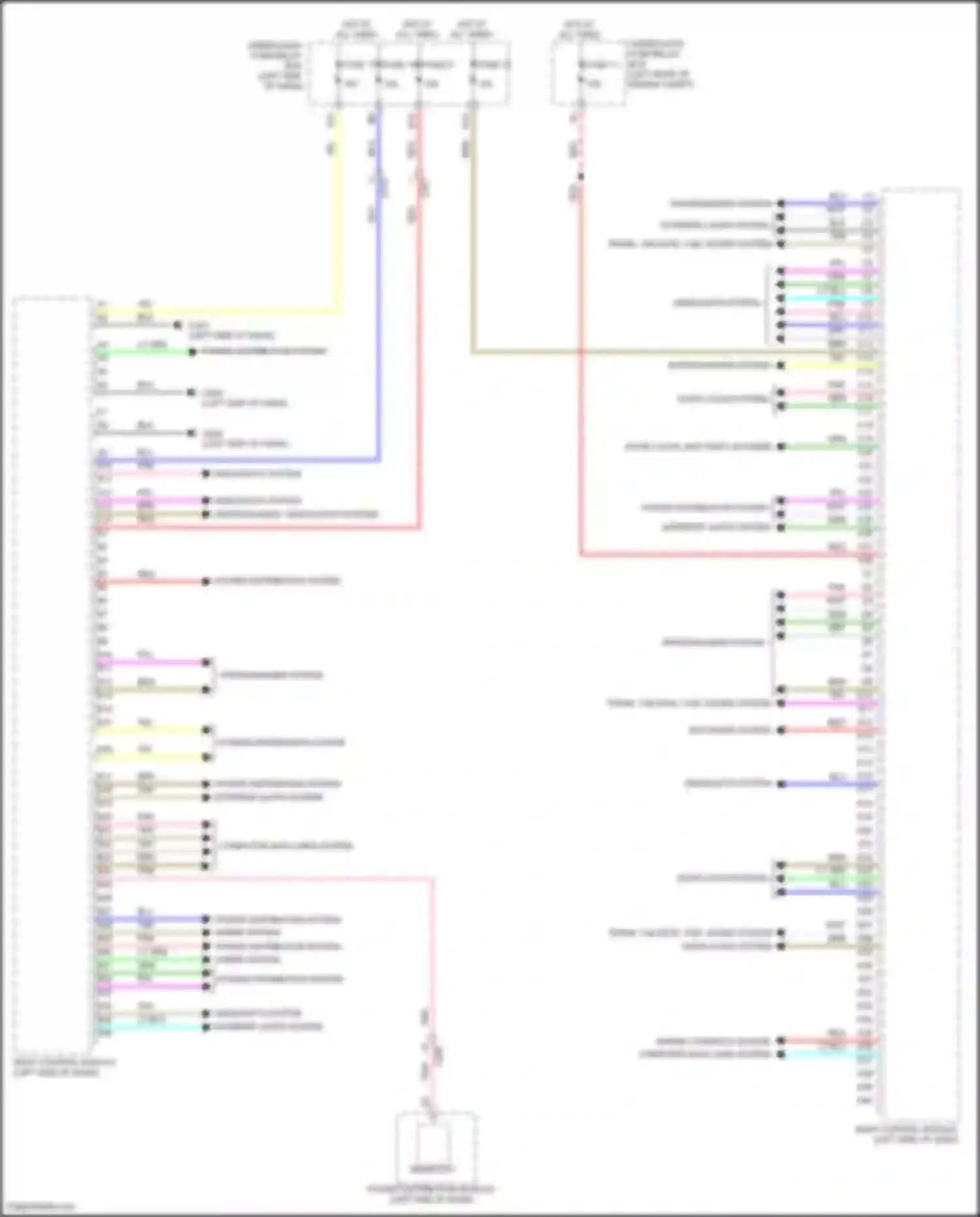TLX Acura II (2020-2024): Body control module circuit (1 of 2)
