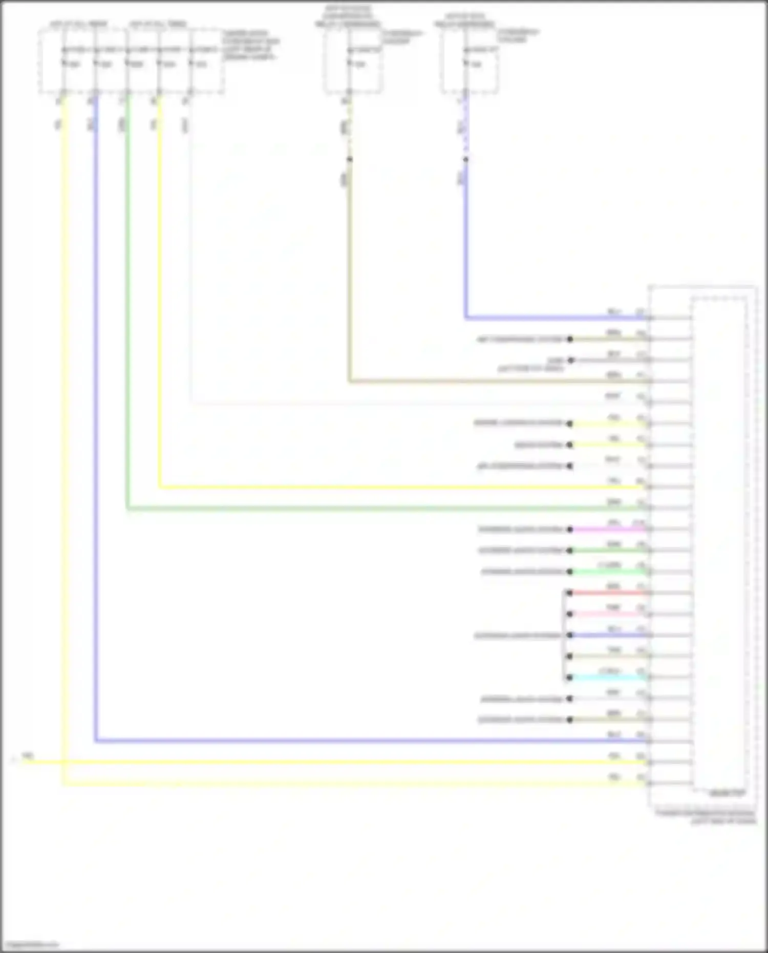 TLX Acura II (2020-2024): Power distribution module circuit (2 of 2)