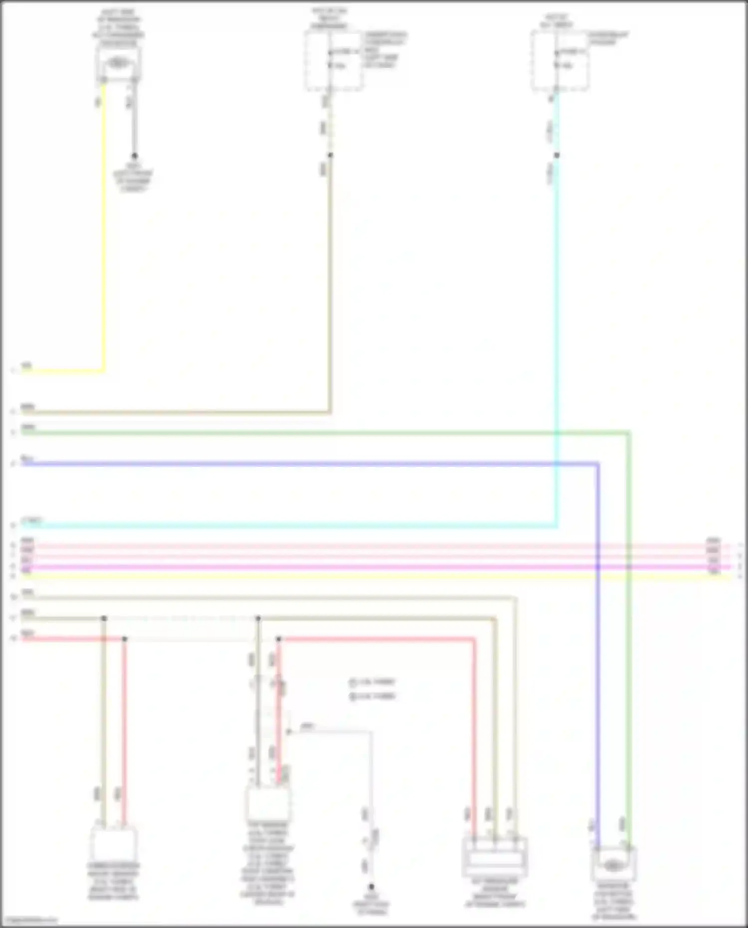TLX Acura II (2020-2024): Cooling fan circuit (2 of 3)