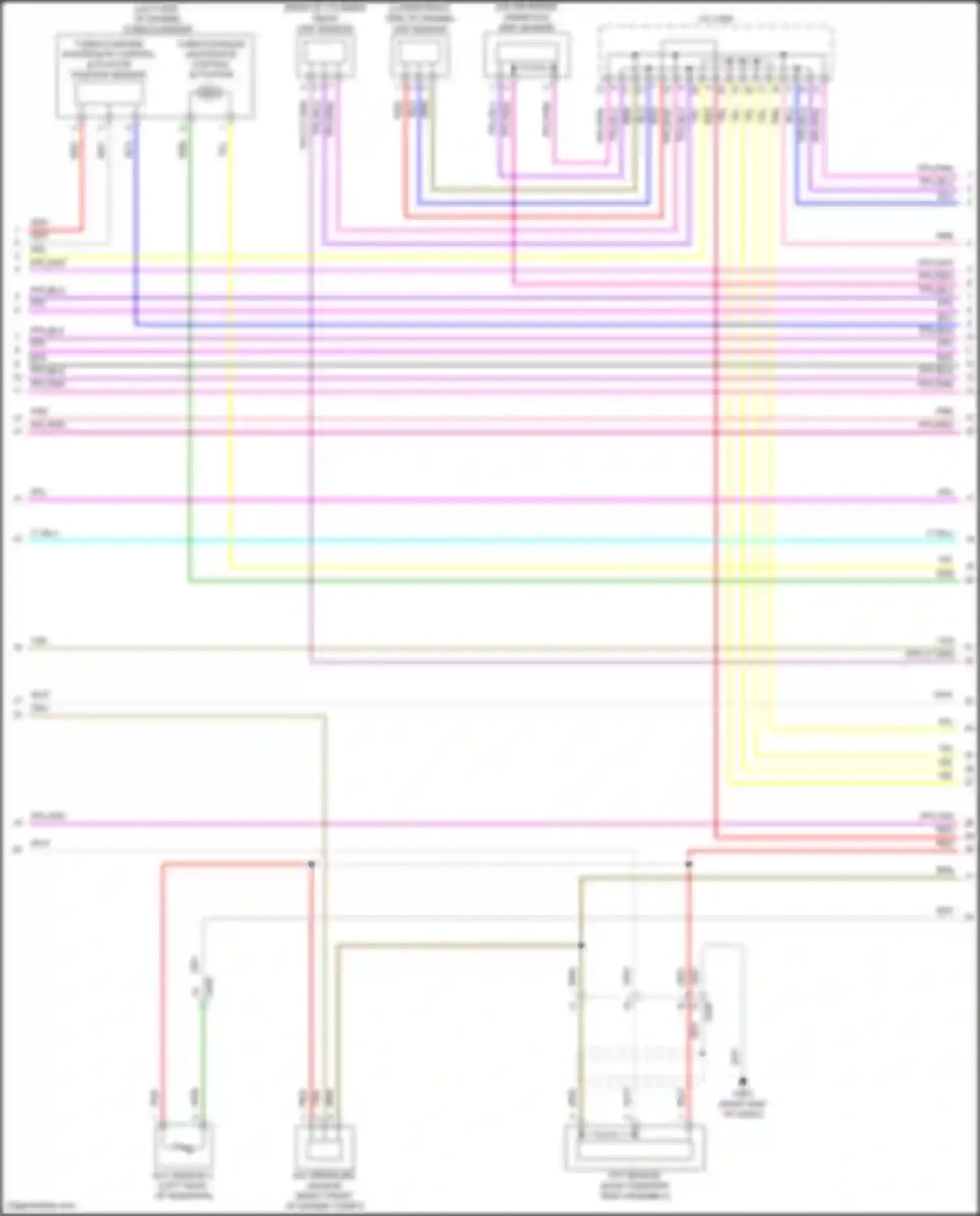 TLX Acura II (2020-2024): Wiring diagram engine performance 2.0l turbo (4 of 6)