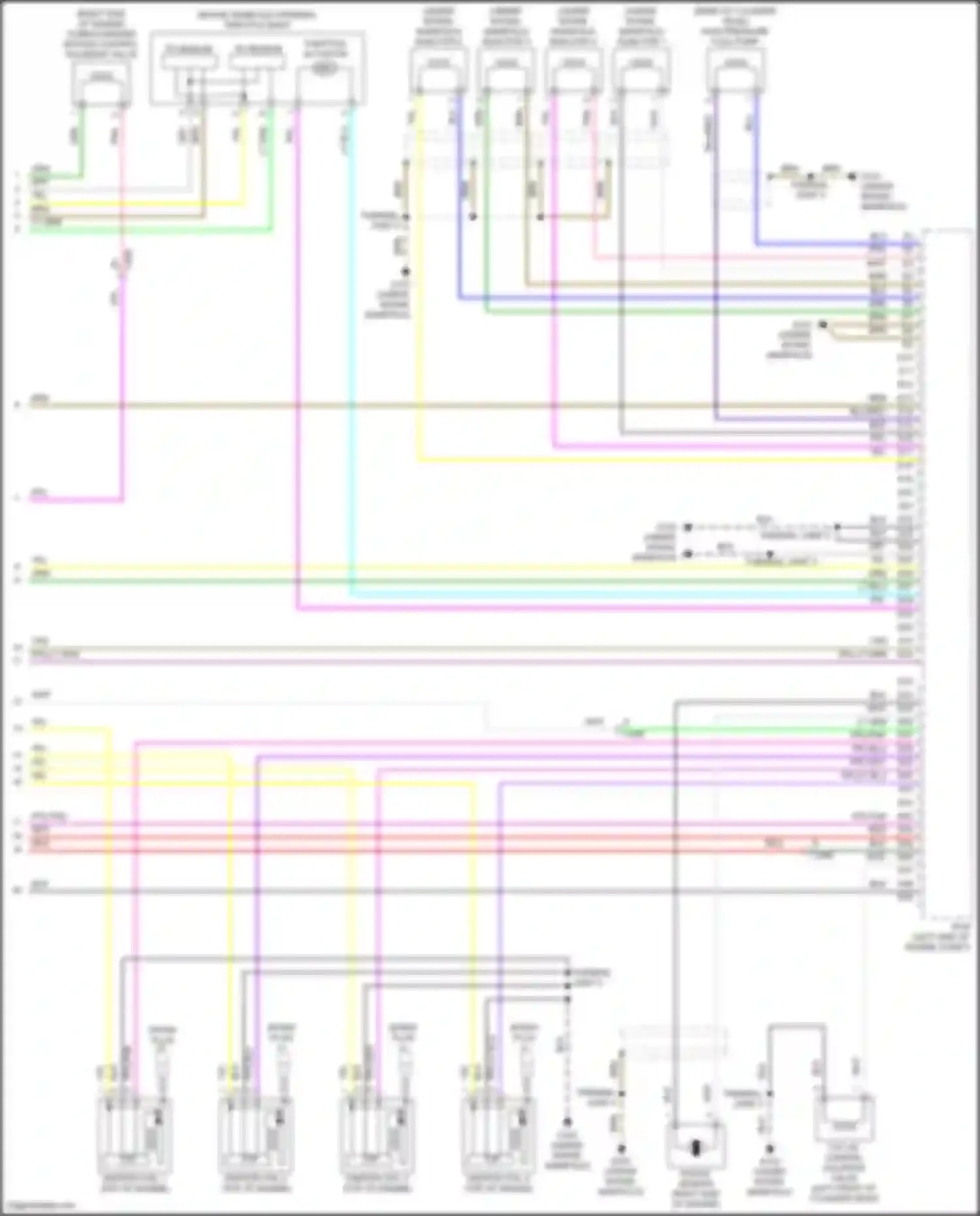 TLX Acura II (2020-2024): Wiring diagram engine performance 2.0l turbo (6 of 6)