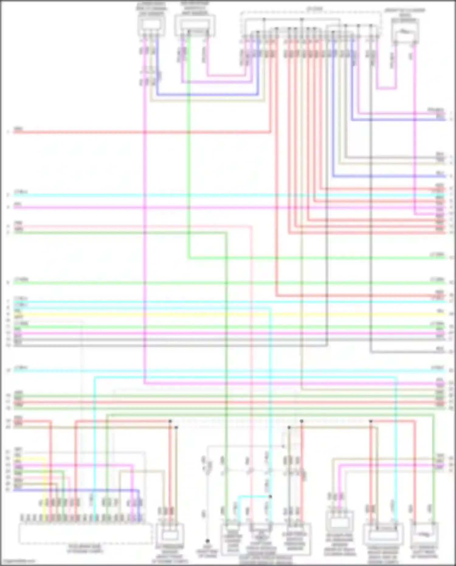 TLX Acura II (2020-2024): Wiring diagram engine performance 3.0l turbo (4 of 7)