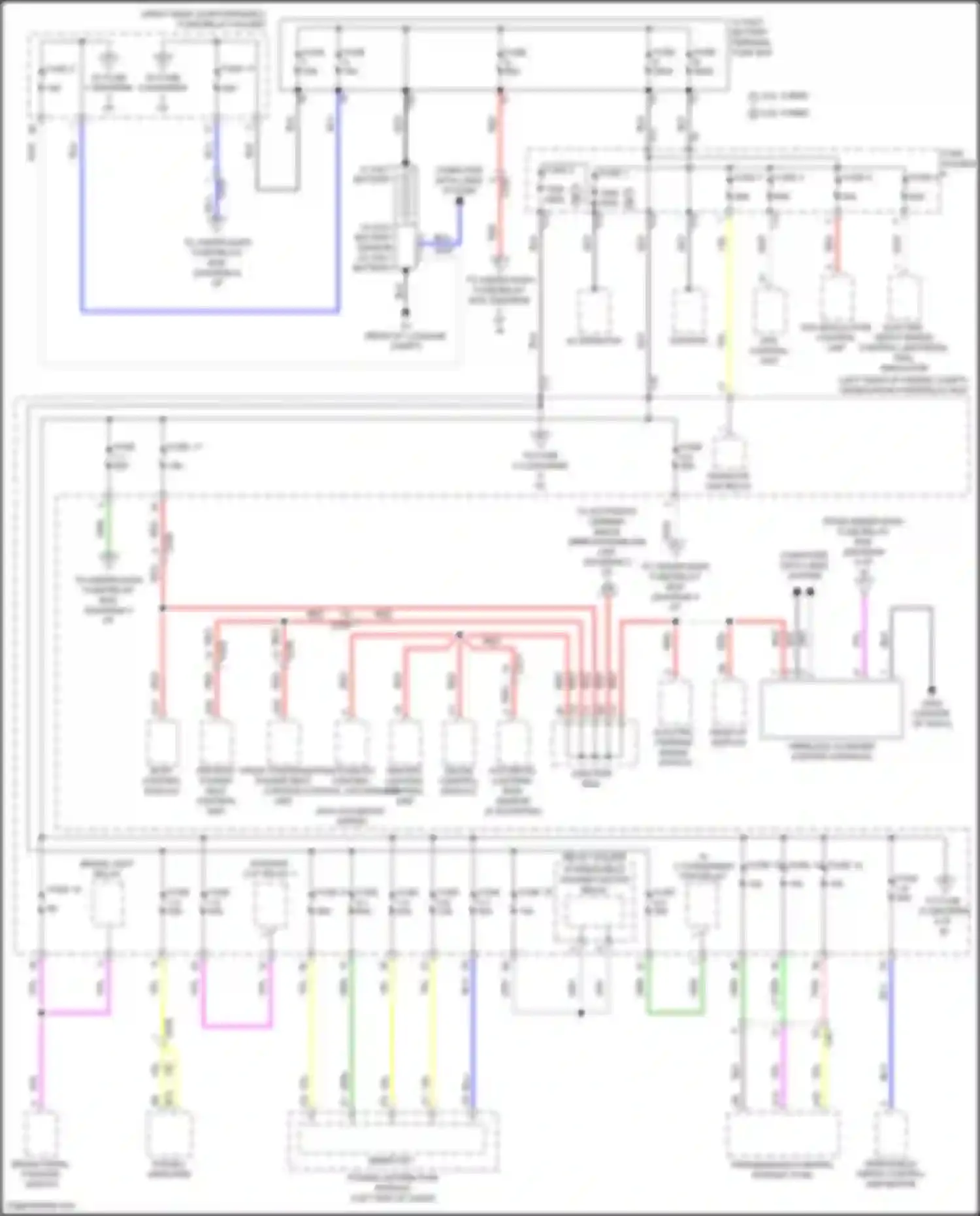 TLX Acura II (2020-2024): Power distribution circuit (1 of 8)