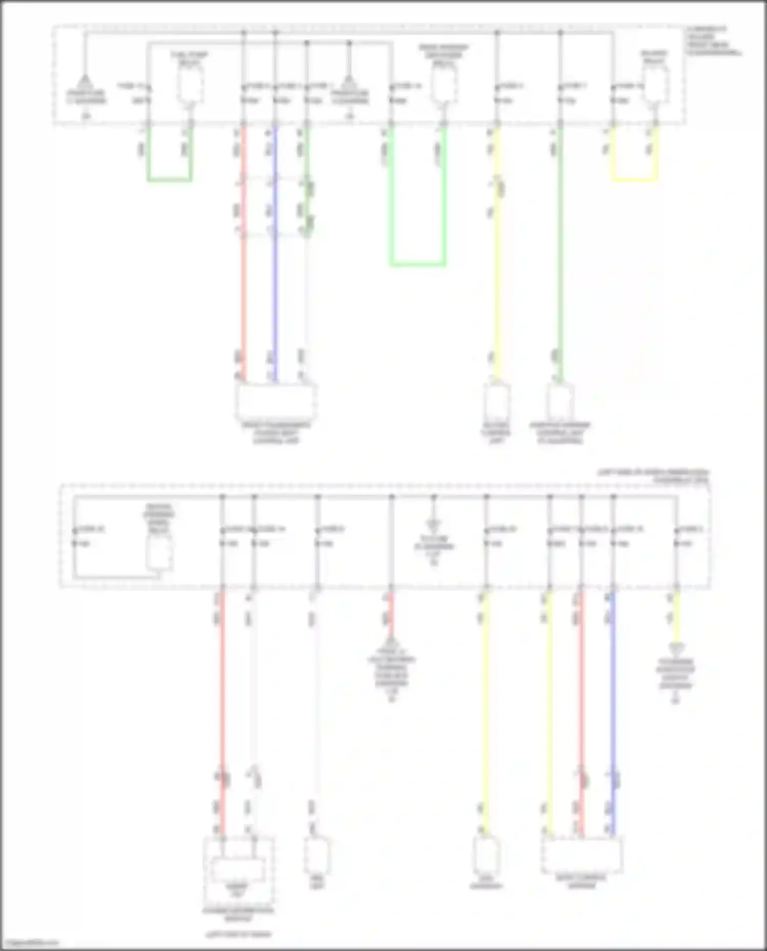 TLX Acura II (2020-2024): Power distribution circuit (2 of 8)