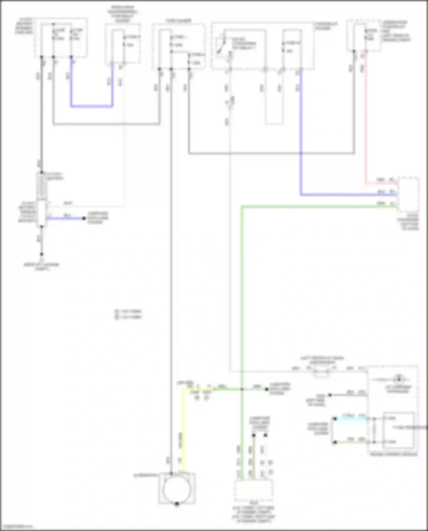 TLX Acura II (2020-2024): Charging circuit