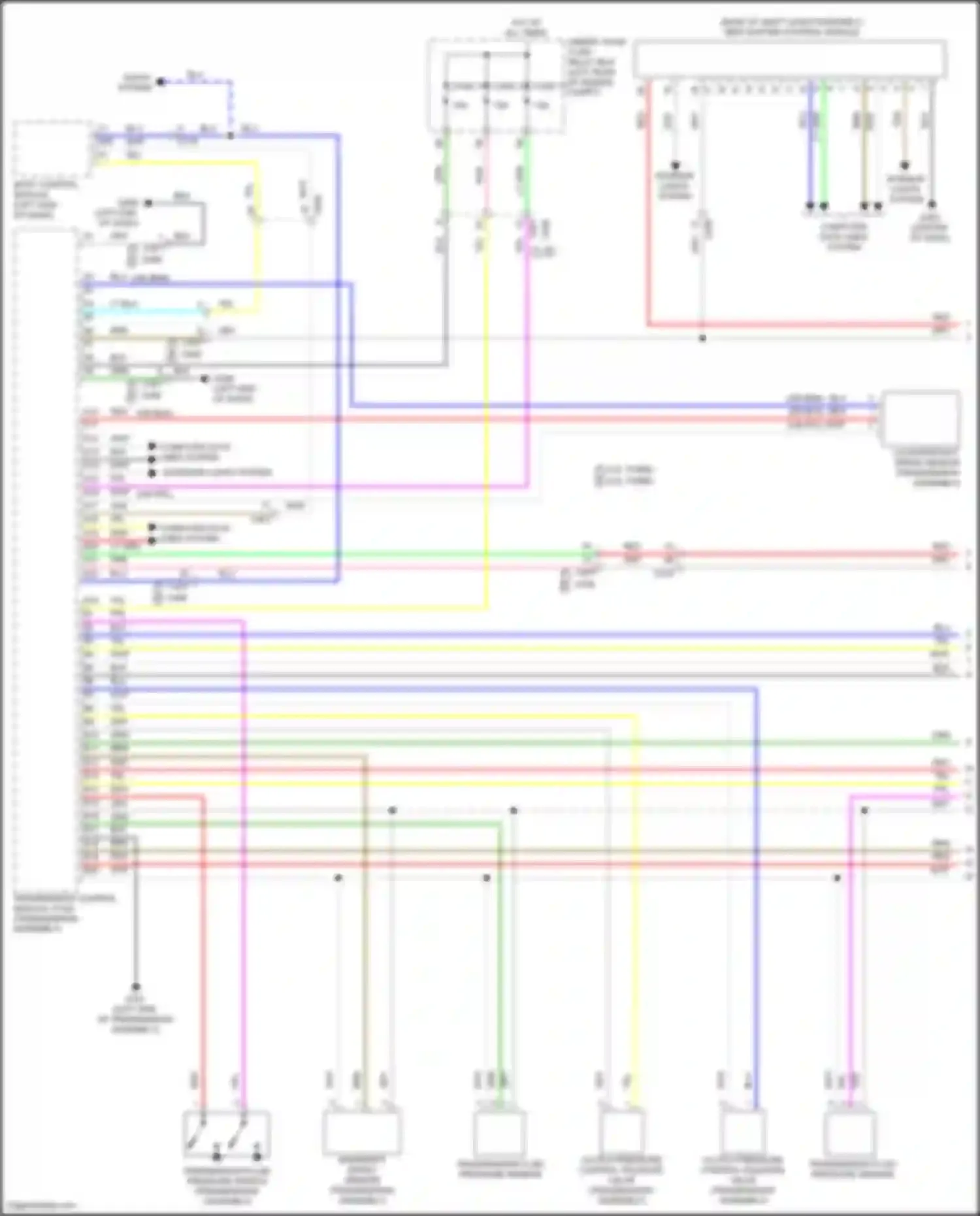 Wiring diagram blu for Acura TLX II (2020-2024) (51 of 146)