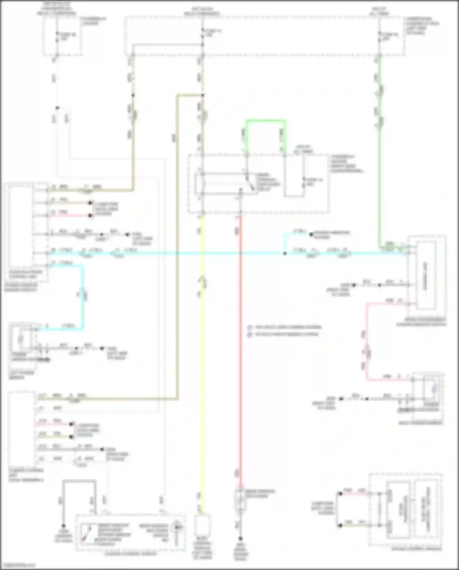Wiring diagram computer data lines system for Acura TLX II (2020-2024) (5 of 97)