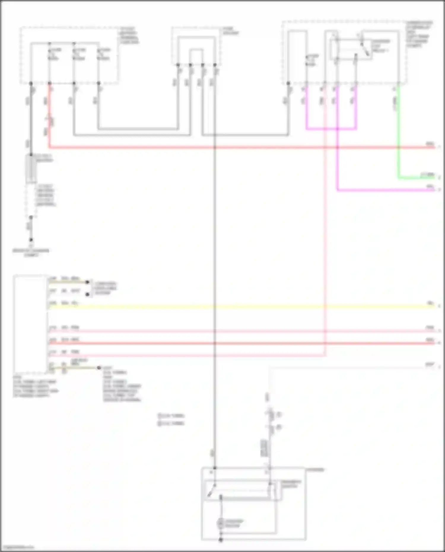 Wiring diagram computer data lines system for Acura TLX II (2020-2024) (7 of 97)