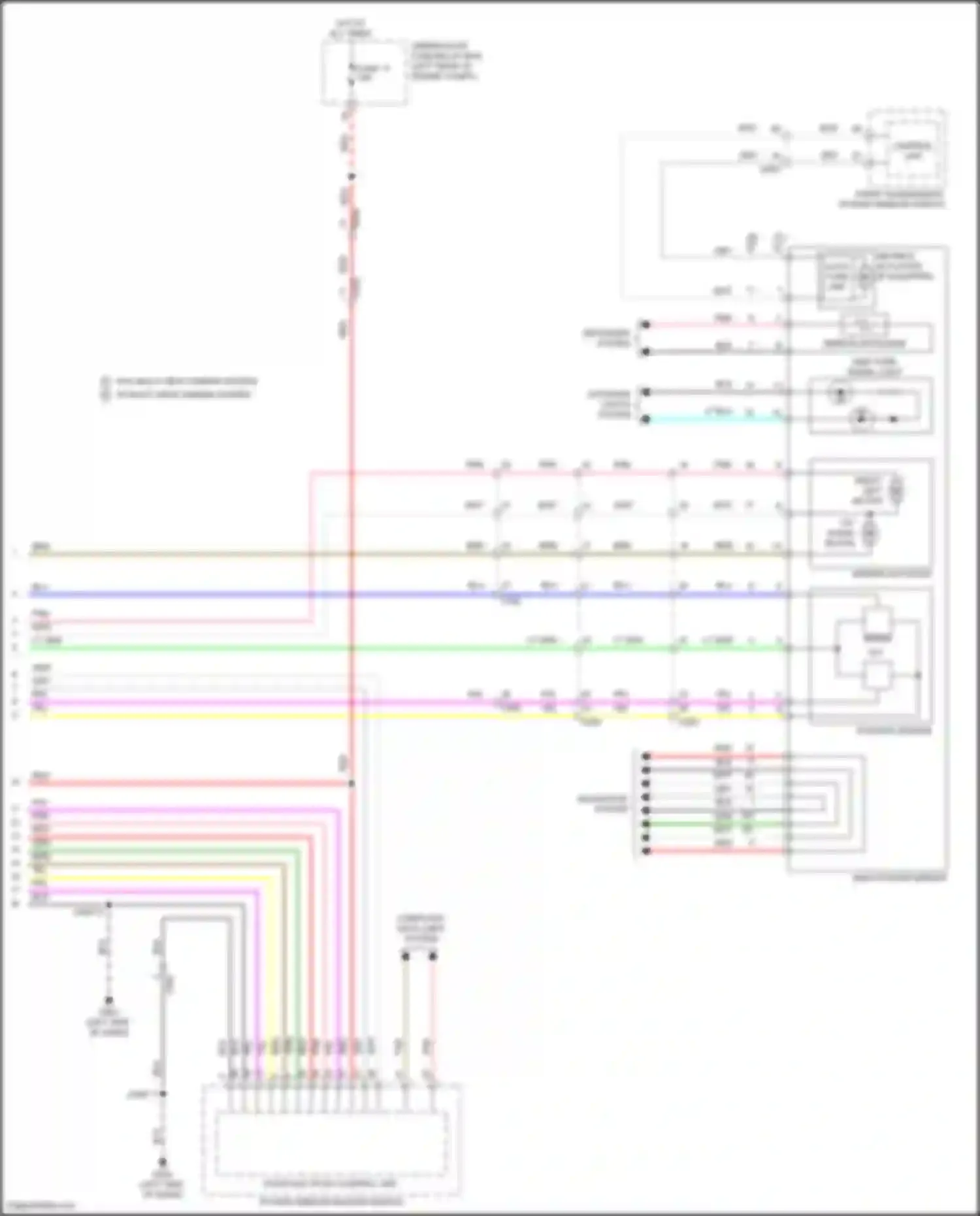 Wiring diagram control unit) for Acura TLX II (2020-2024) (3 of 6)