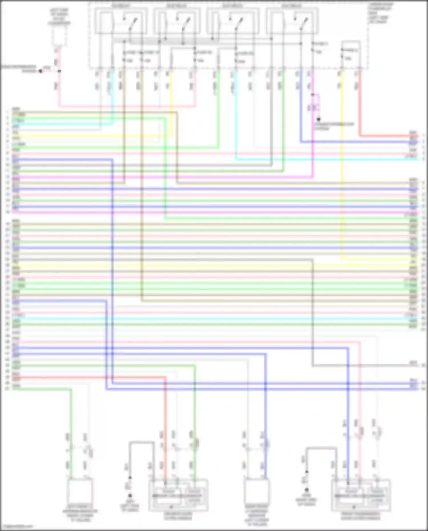 Wiring diagram dc-dc converter for Acura TLX II (2020-2024) (2 of 19)