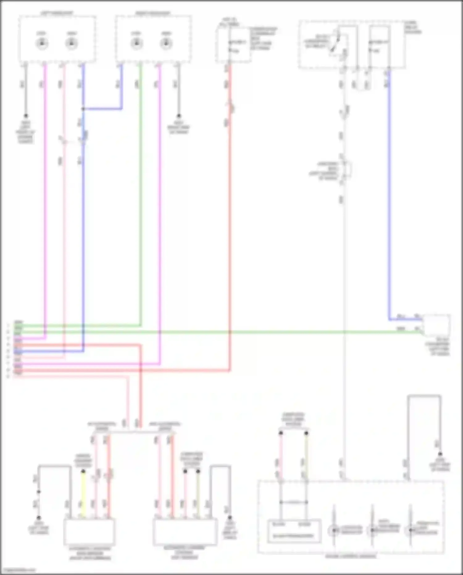 Wiring diagram dc-dc converter for Acura TLX II (2020-2024) (7 of 19)