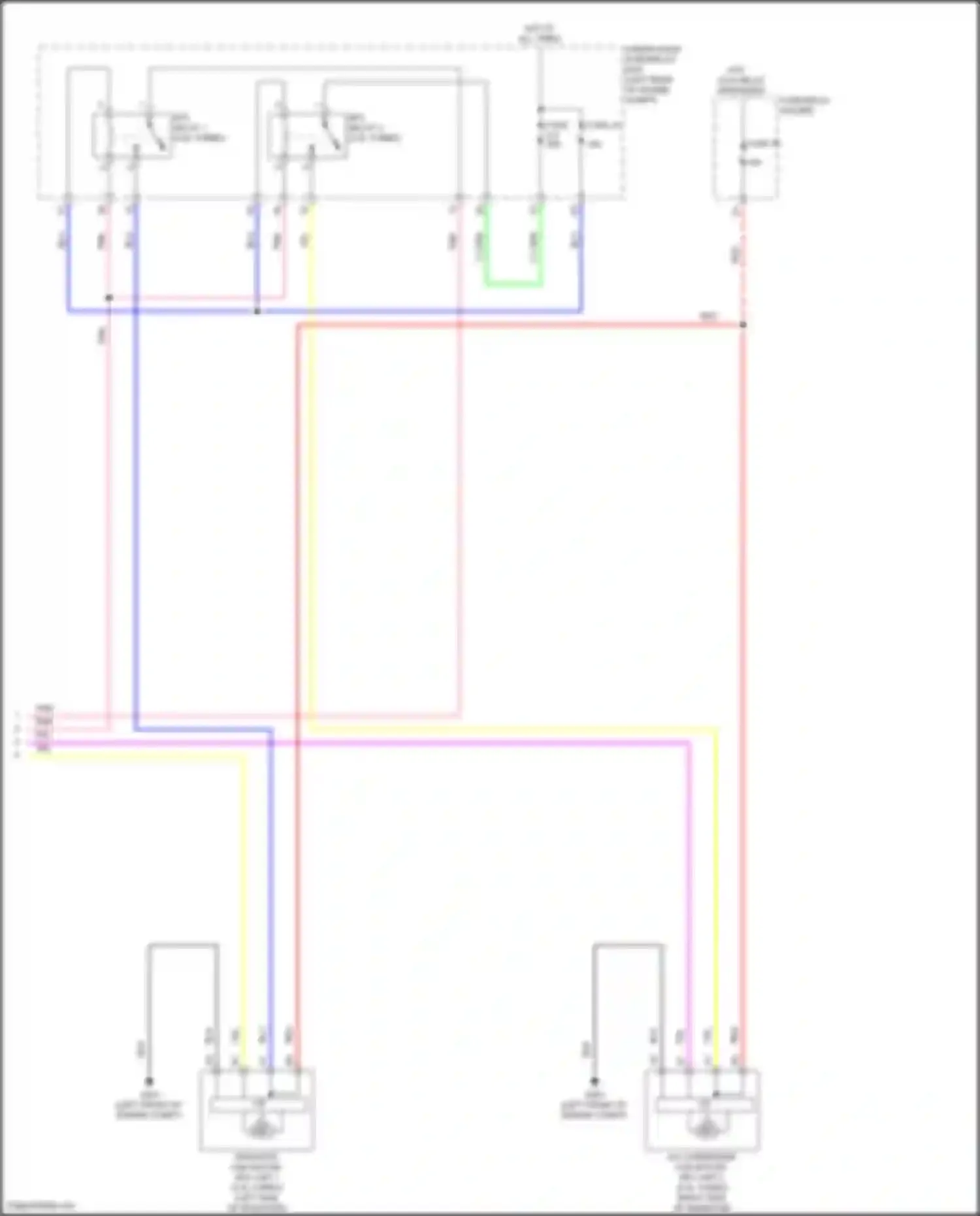 Wiring diagram fuse 3-5 for Acura TLX II (2020-2024) (2 of 2)