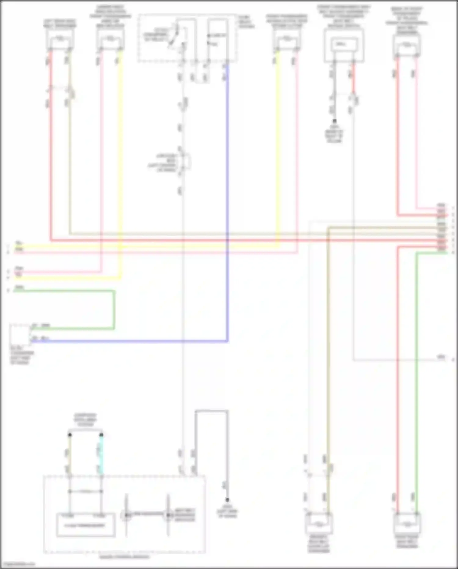 Wiring diagram gry for Acura TLX II (2020-2024) (9 of 136)