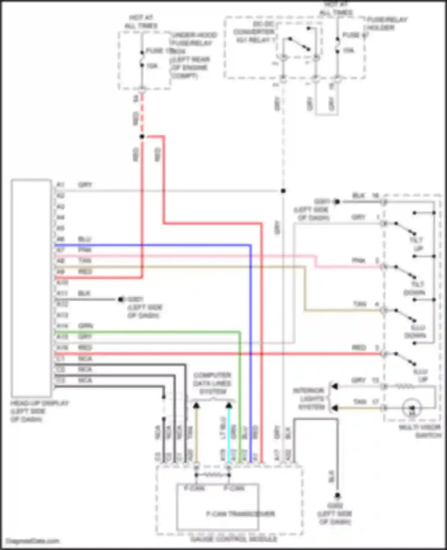 Wiring diagram illu up for Acura TLX II (2020-2024) (1 of 1)