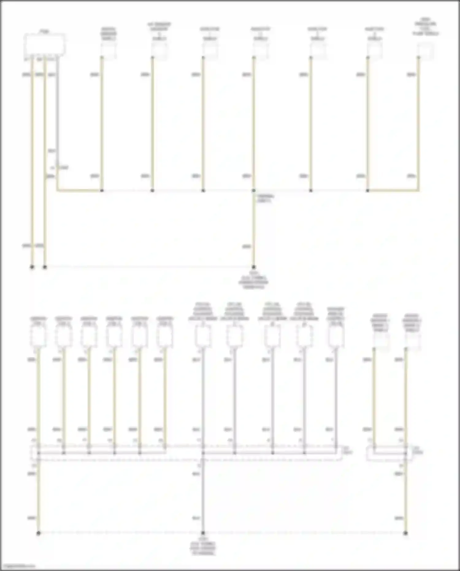 Wiring diagram knock sensor shield for Acura TLX II (2020-2024) (1 of 1)