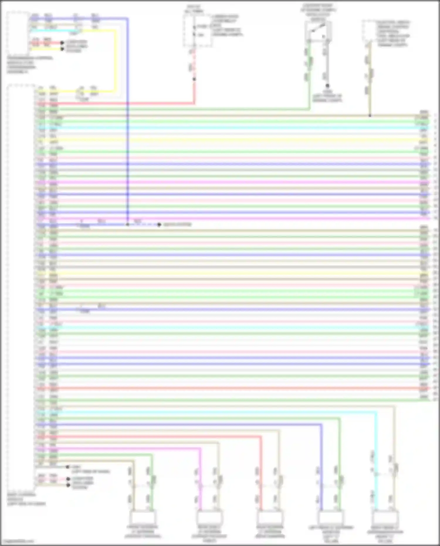 Wiring diagram tan for Acura TLX II (2020-2024) (55 of 136)