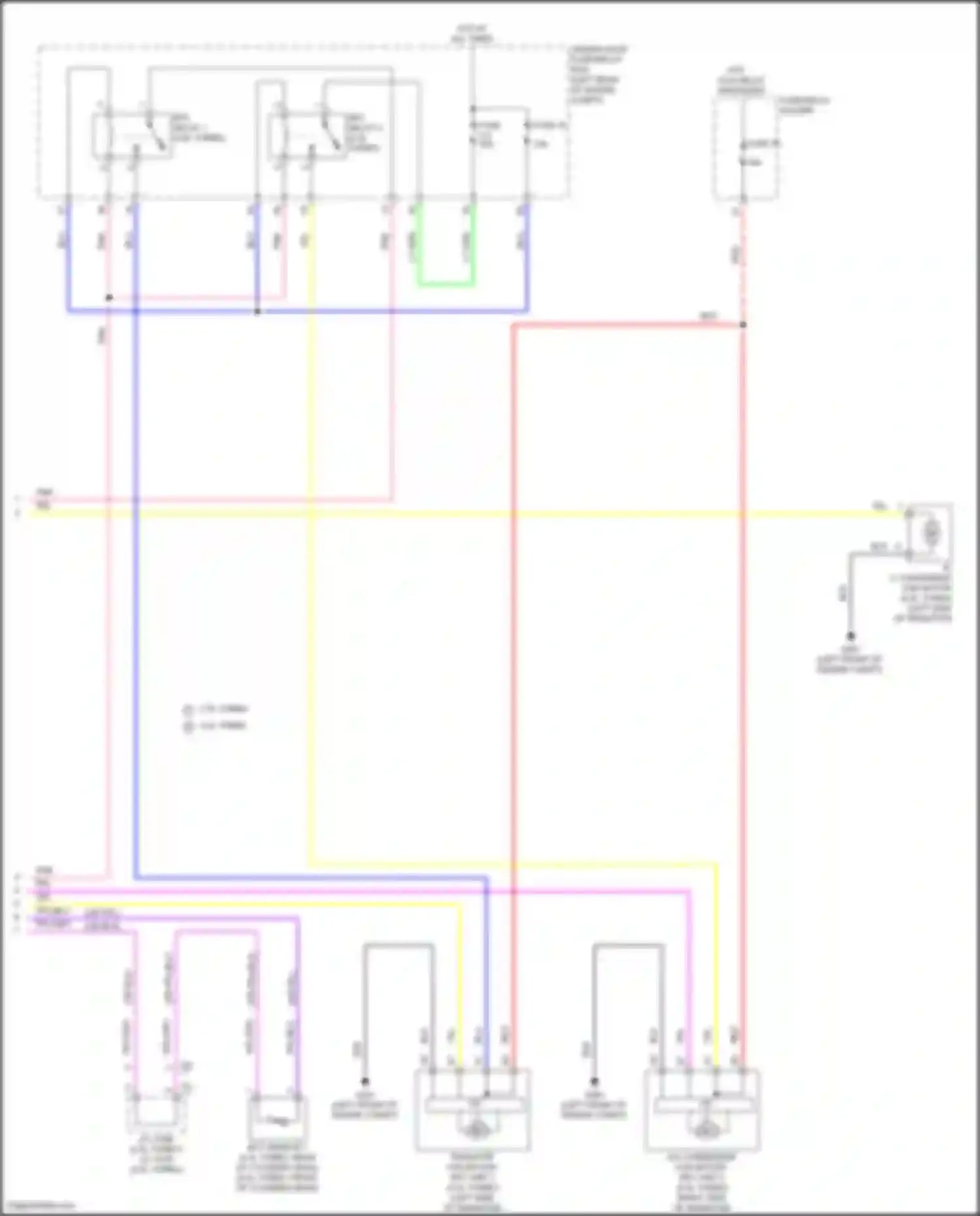 Wiring diagram under-hood fuse/relay box for Acura TLX II (2020-2024) (12 of 61)
